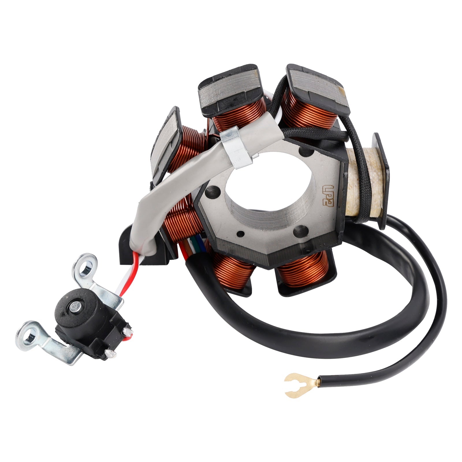 Stator Generator na 7 5VL-H5510-00 tuljave za Yamaha YBR125, YBR125E, YBR125EGS in YBR125G (Leta 2004/2006/2010/2010/2013-2024)