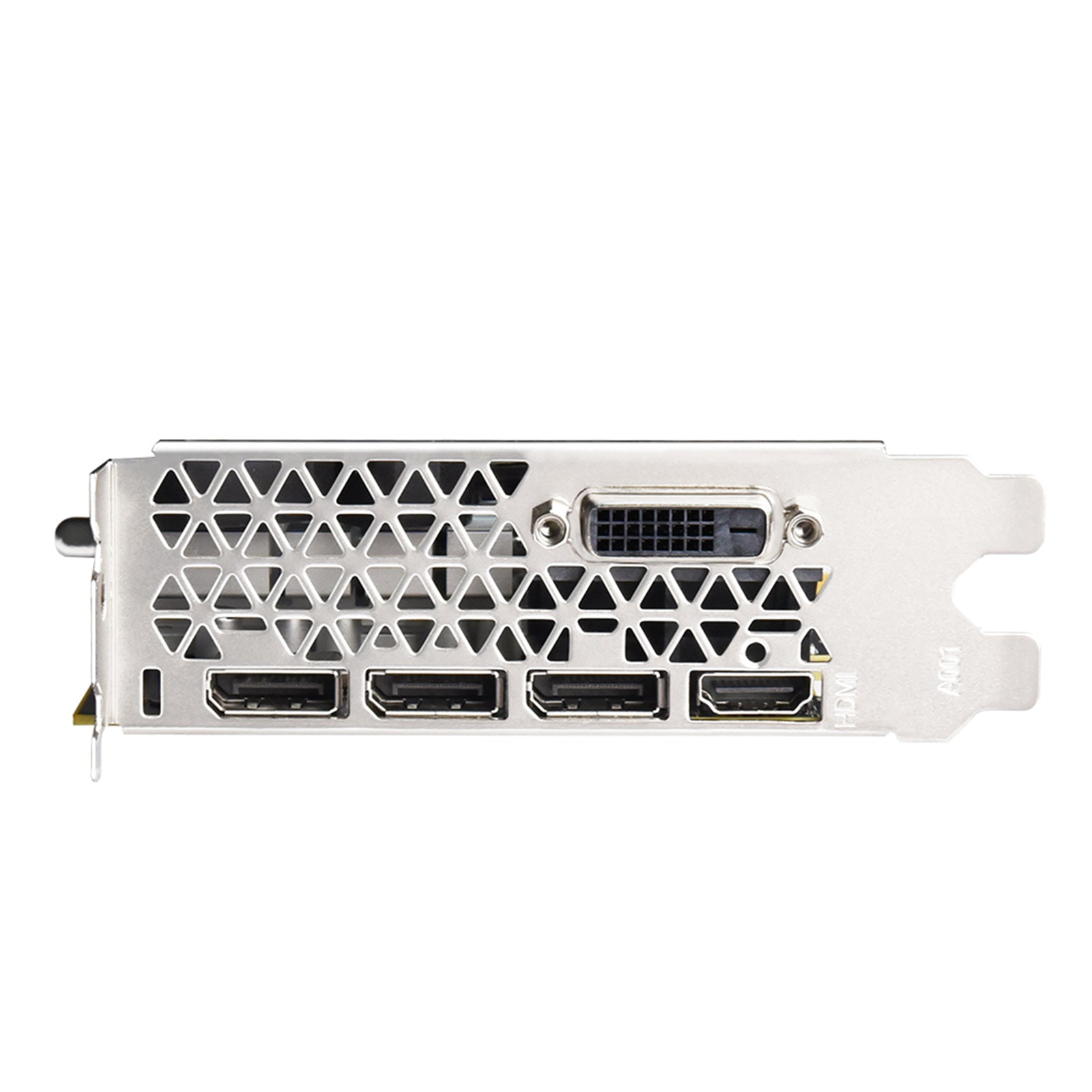 Carte graphique indépendante RX580 8G, double ventilateur, carte d';éclairage pour ordinateur de bureau