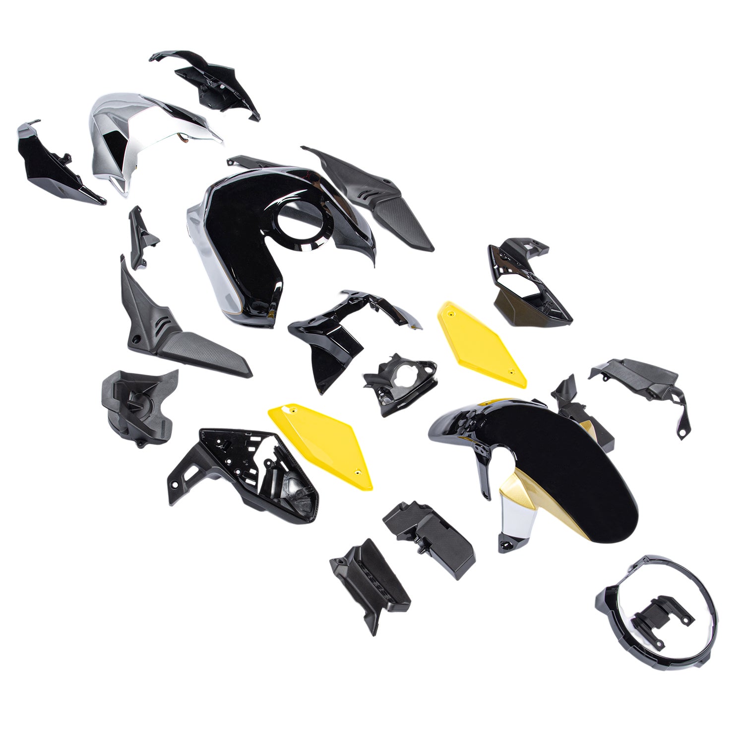Carénage de moulage par injection en plastique ABS adapté pour Honda CB 650 R CB650R 2021-2023 14#