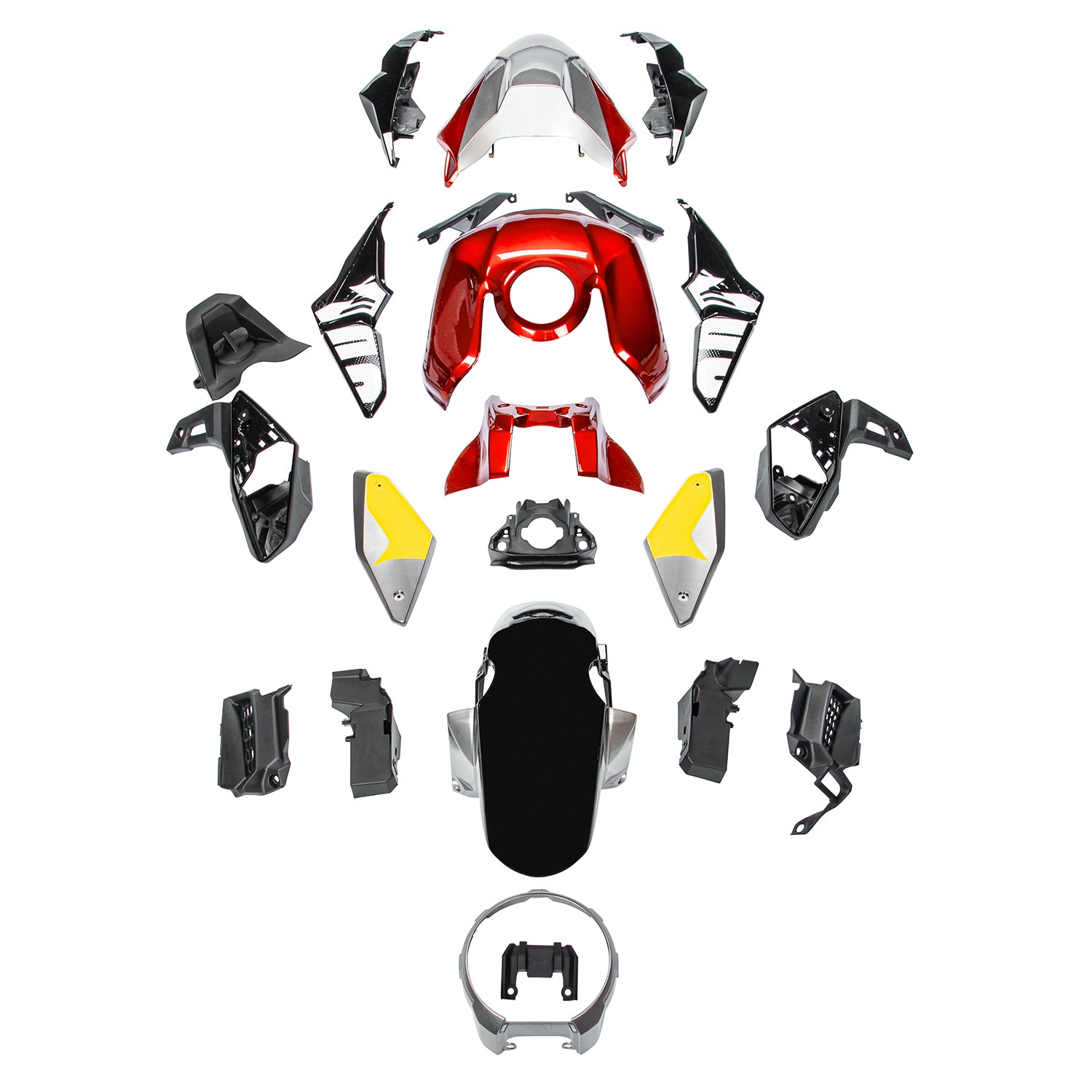 Carénage de moulage par injection en plastique ABS adapté pour Honda CB 650 R CB650R 2021-2023 16#