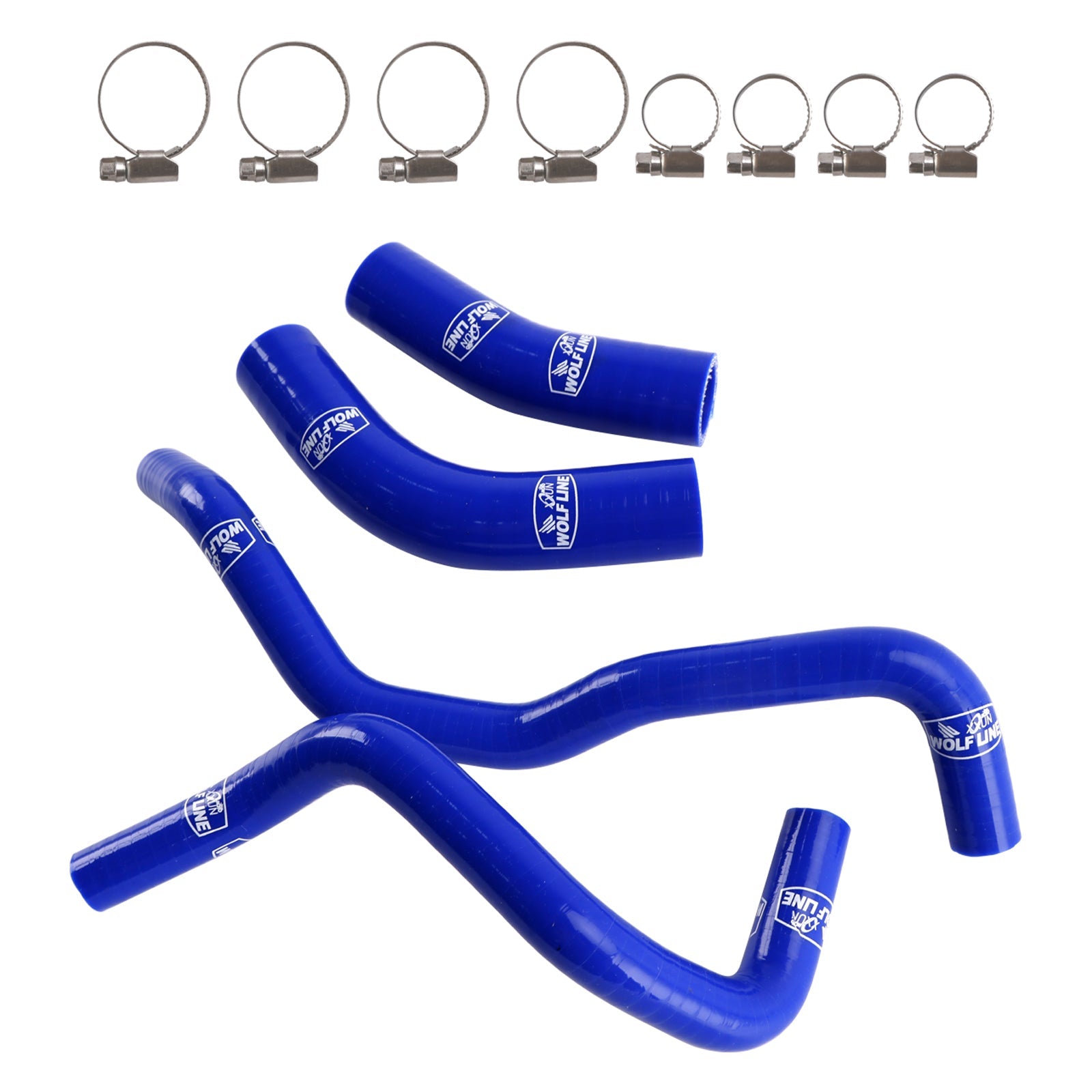 Siliconen koelslangset voor radiator Yamaha Tenere 700 2019-2024