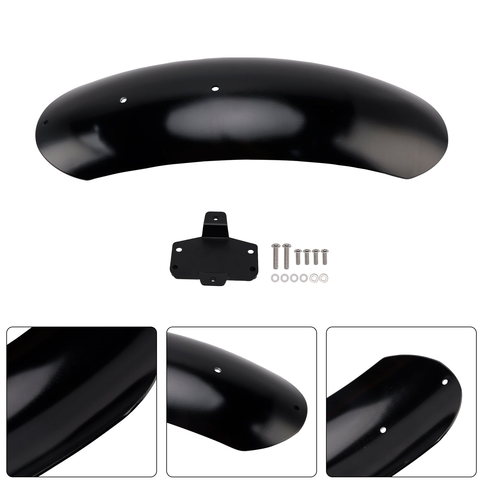 2019-2023 Husqvarna Vitpilen 125 250 401 Garde-boue avant en acier Svartpilen