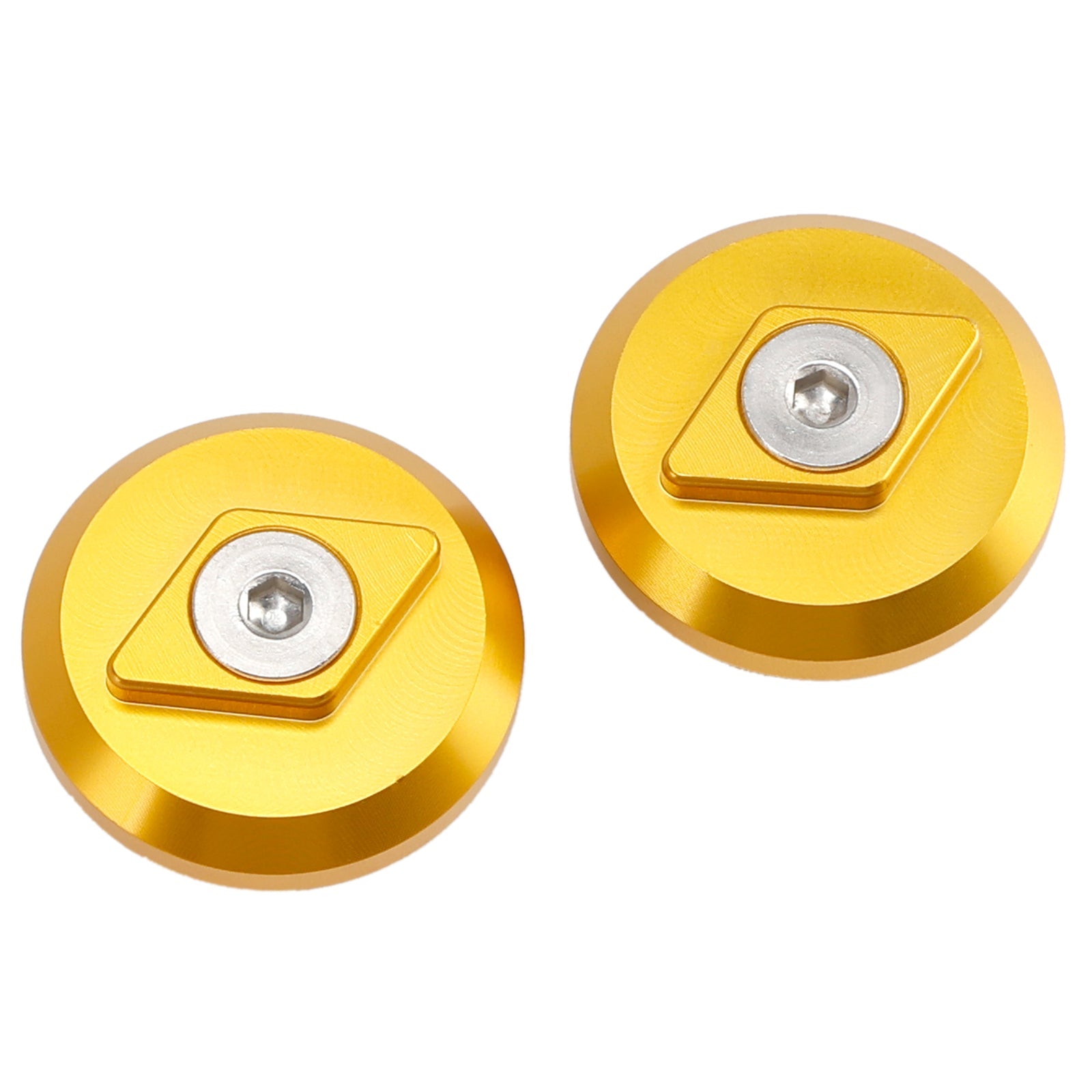 Paar billet aluminium framedoppen voor Kawasaki Ninja 500 2024-2025