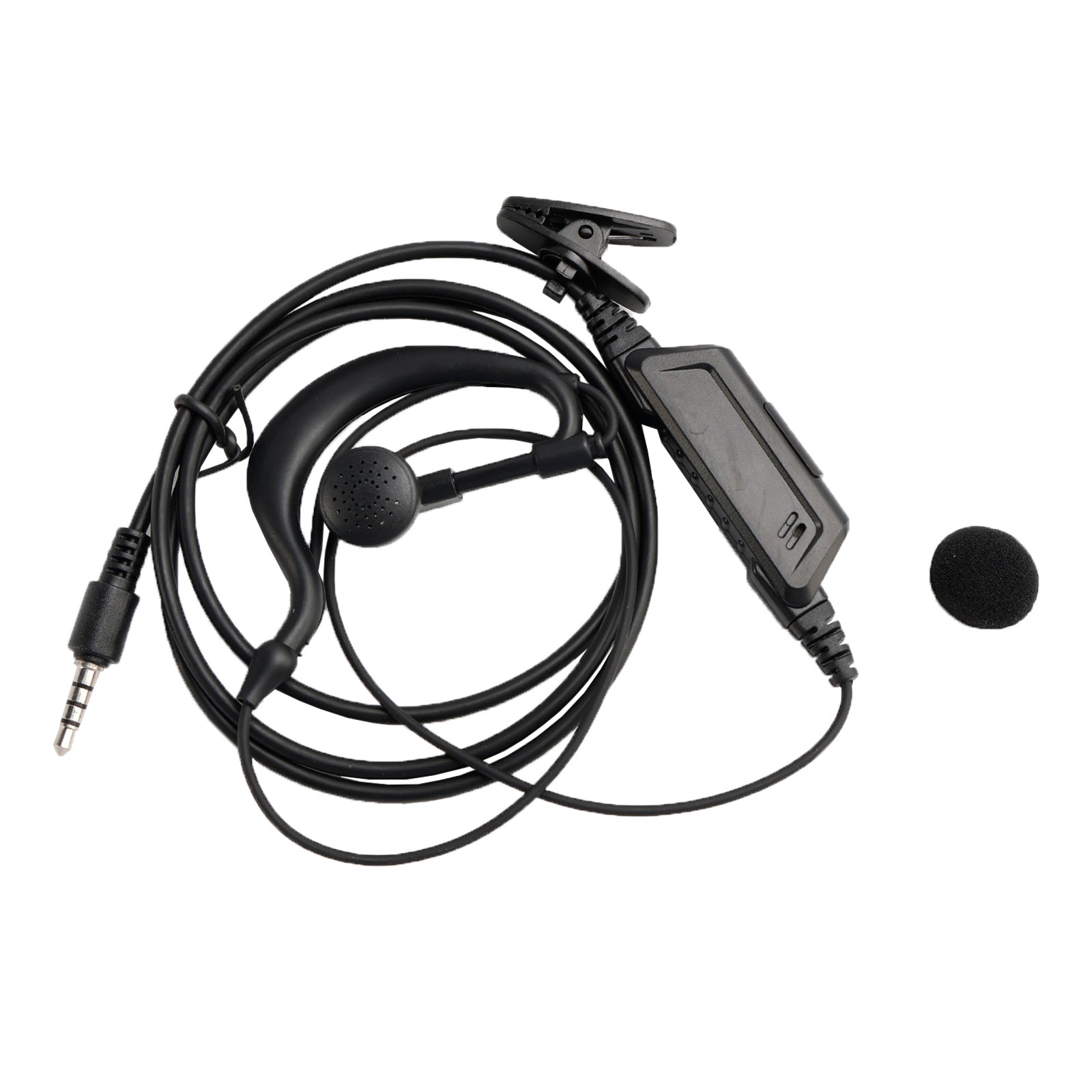 Luisterheadset met oorhaak PNC380-T35 voor Hytera PNC360 PNC370SE PNC550 PNC380SE G32 G36
