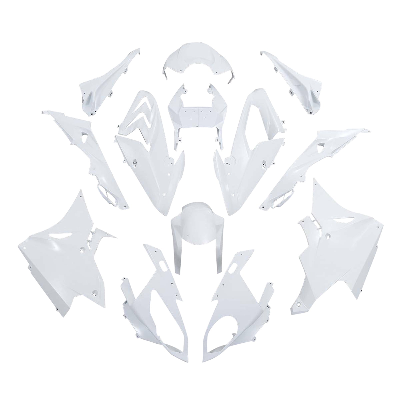 Stampaggio a iniezione della carenatura della carrozzeria non verniciata BMW S1000RR 2017-2018