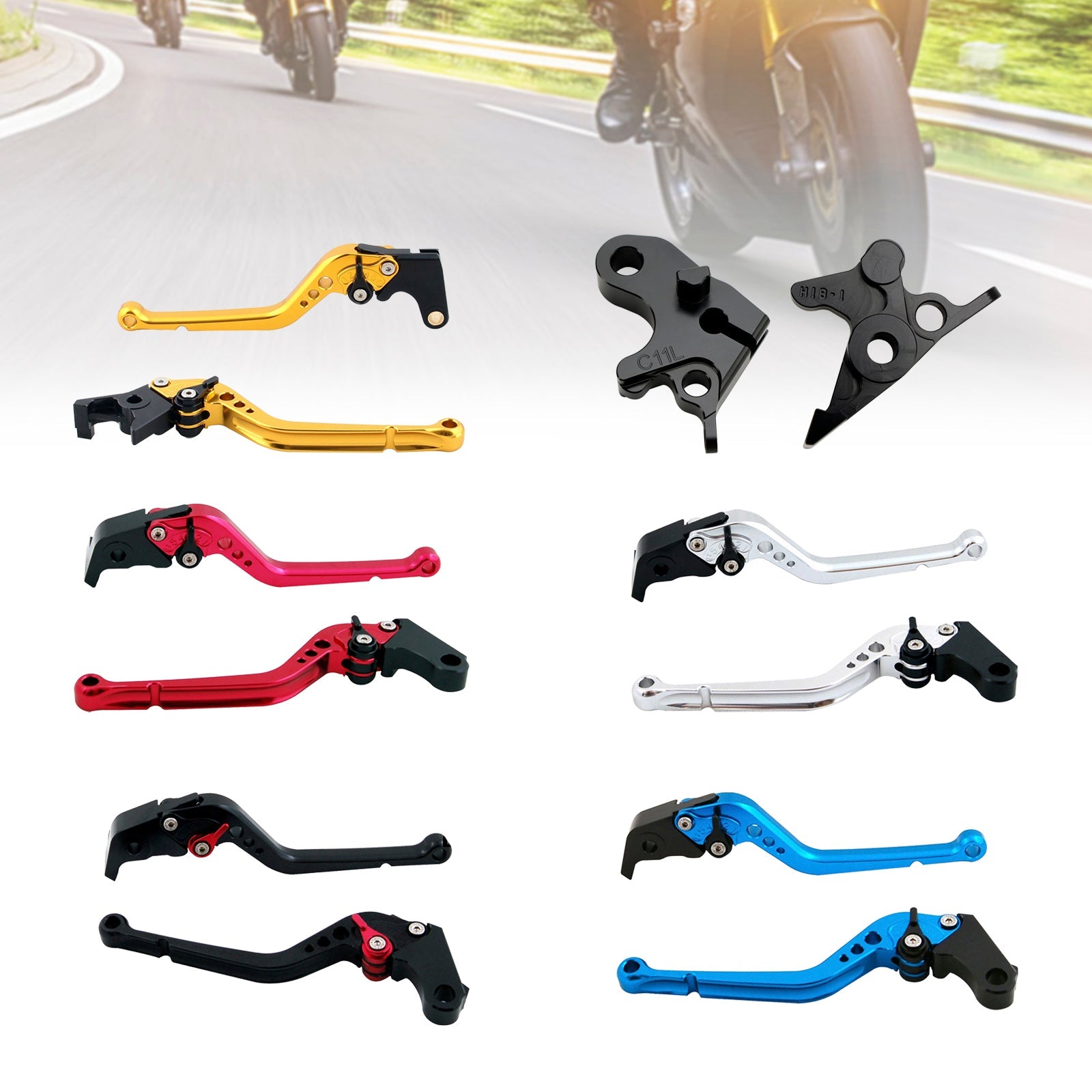 Dolga ročica zavore in sklopke za Honda CRF1100L Afrika Twin 2020-2021