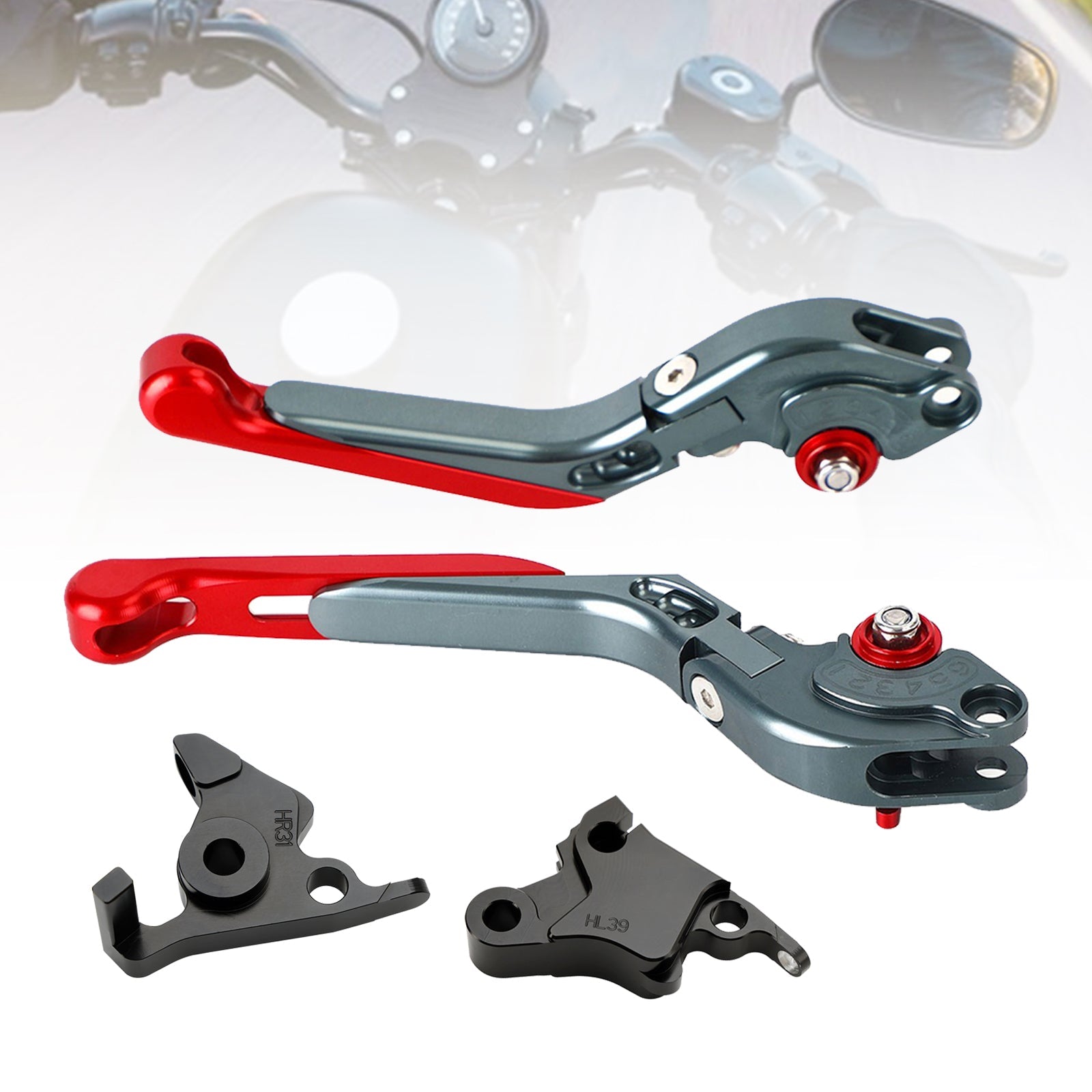Levier de frein d'embrayage réglable pour CFMOTO 450SS 450SR 21-23 450NK 23-24