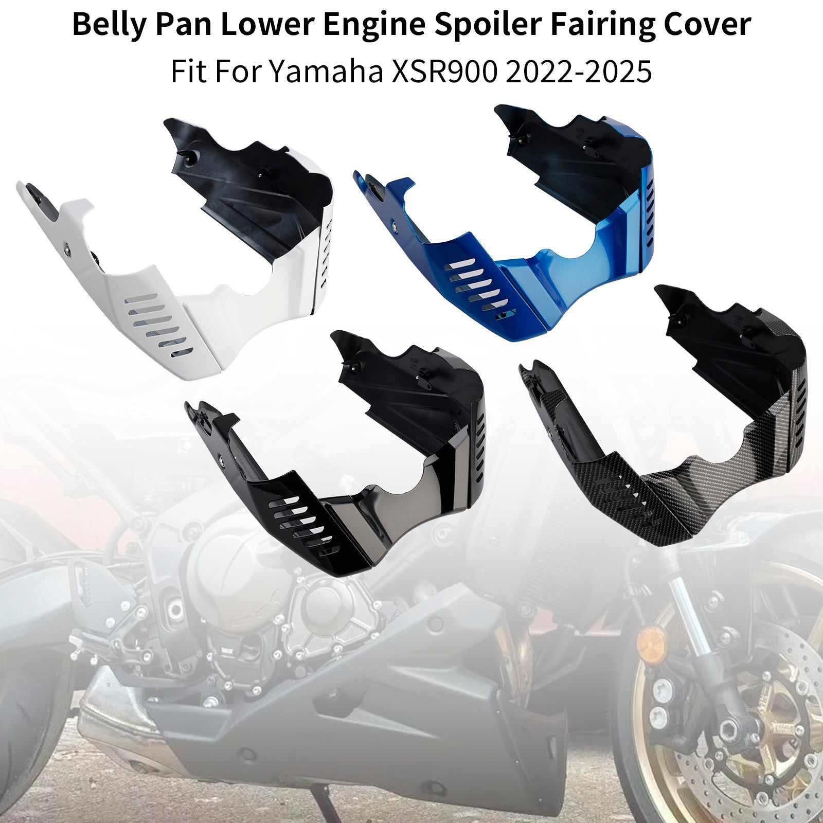 Protezione inferiore del motore e protezione della carenatura per Yamaha XSR900 (2022-2025)
