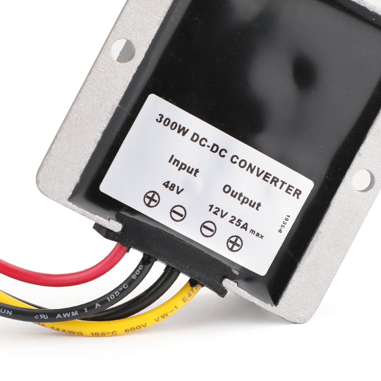 Imperméable Régulateur Convertisseur Tension 36/48V-12V Alimentation Module 25A