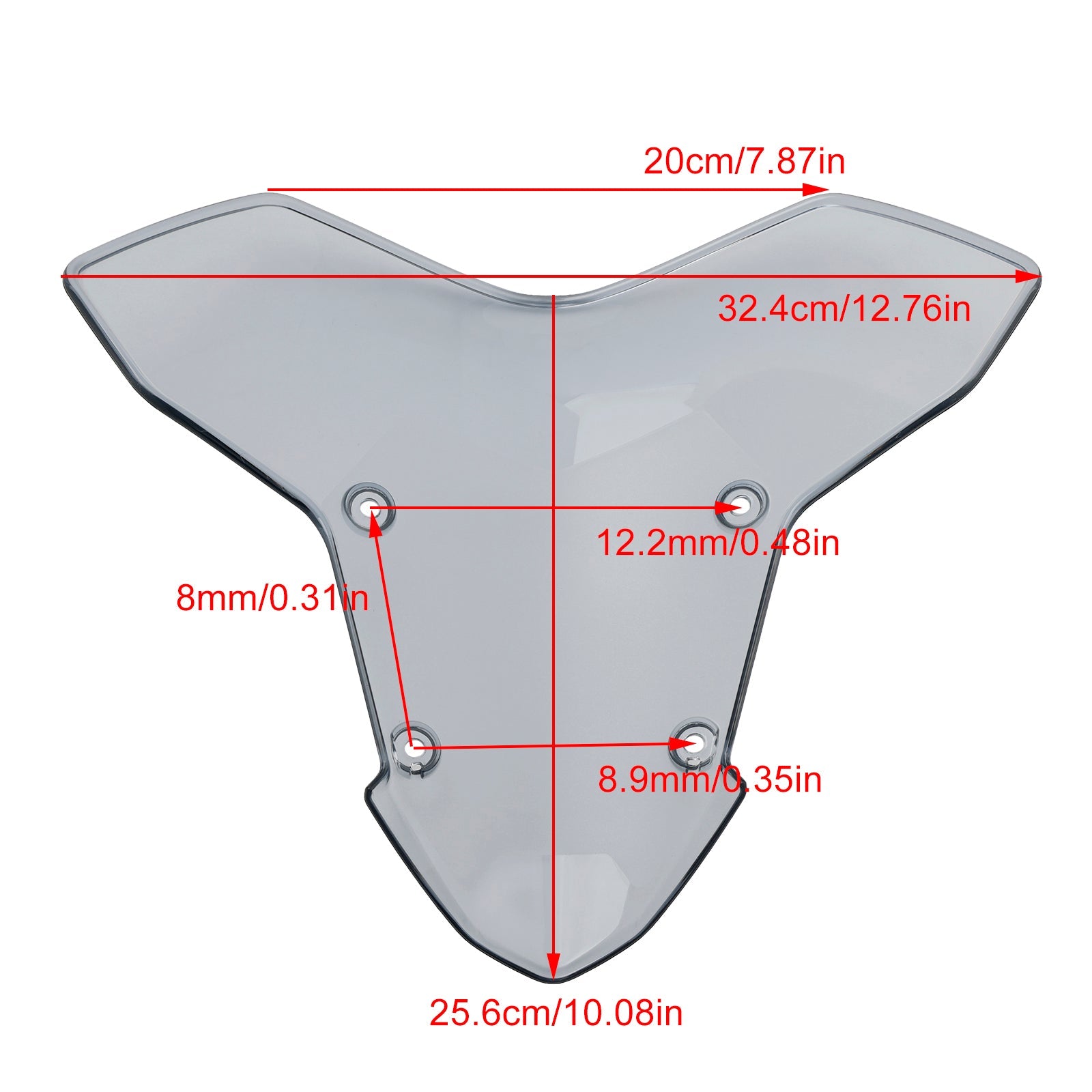 Parabrezza di Kawasaki Z H2/SE Z900 2020-2024