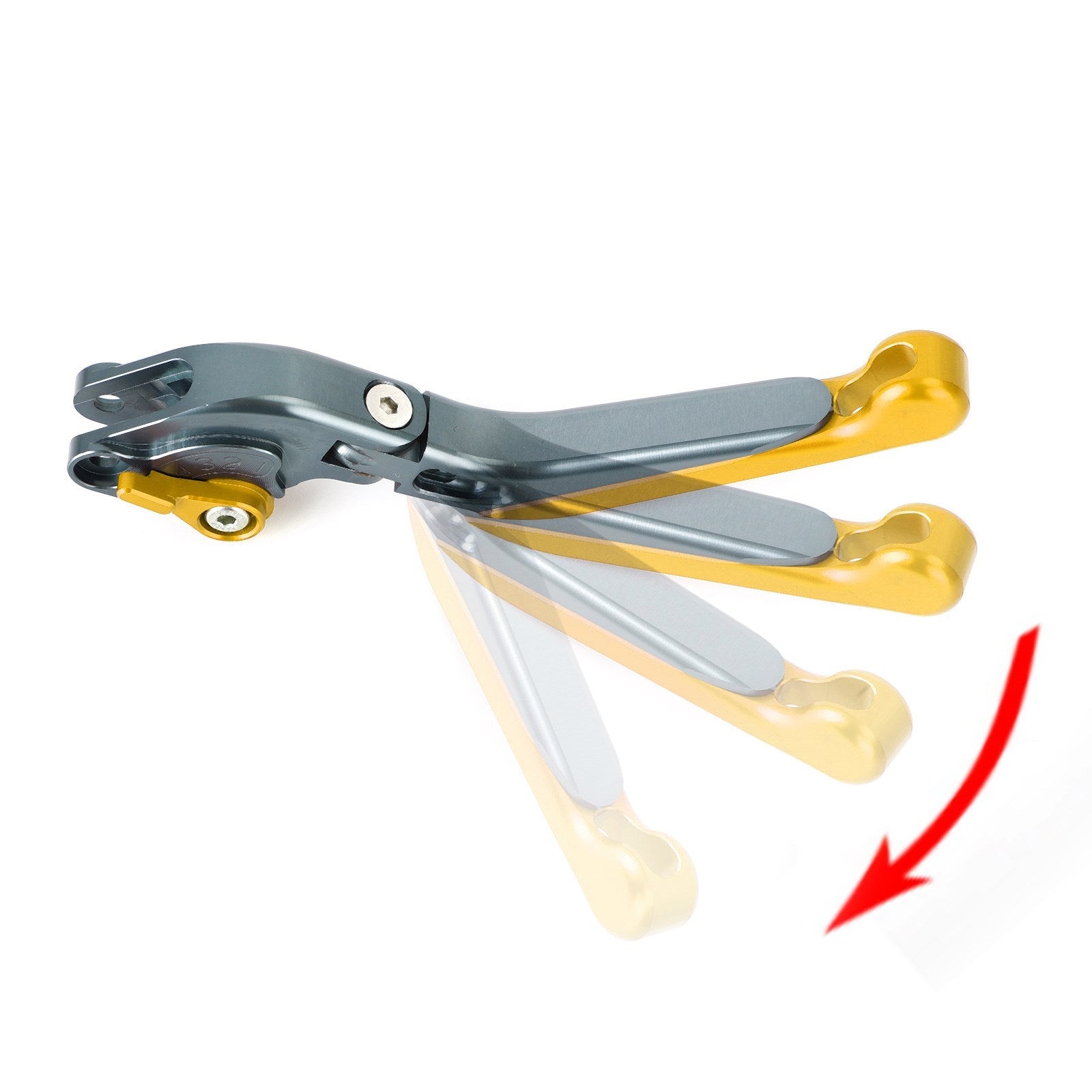 Leva del freno frizione regolabile per Yamaha YBR125 2005-2014