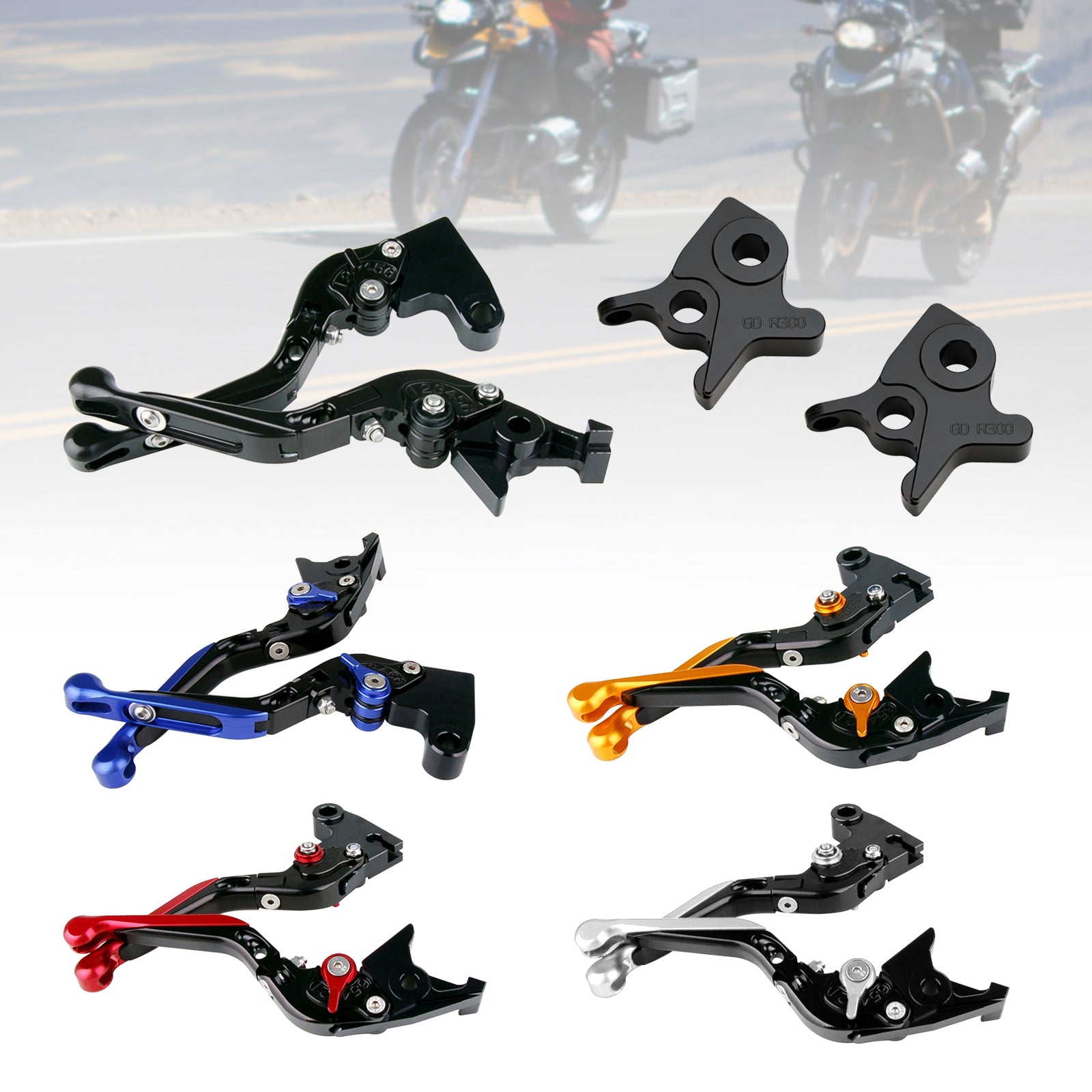 Palanca de freno y embrague ajustable para Kymco AK550 2017-2022