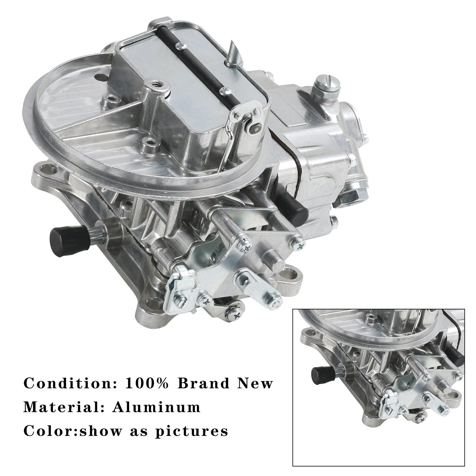 Holley 2300 2BBL 350 CFM manuaalinen kaasutin 0-7448