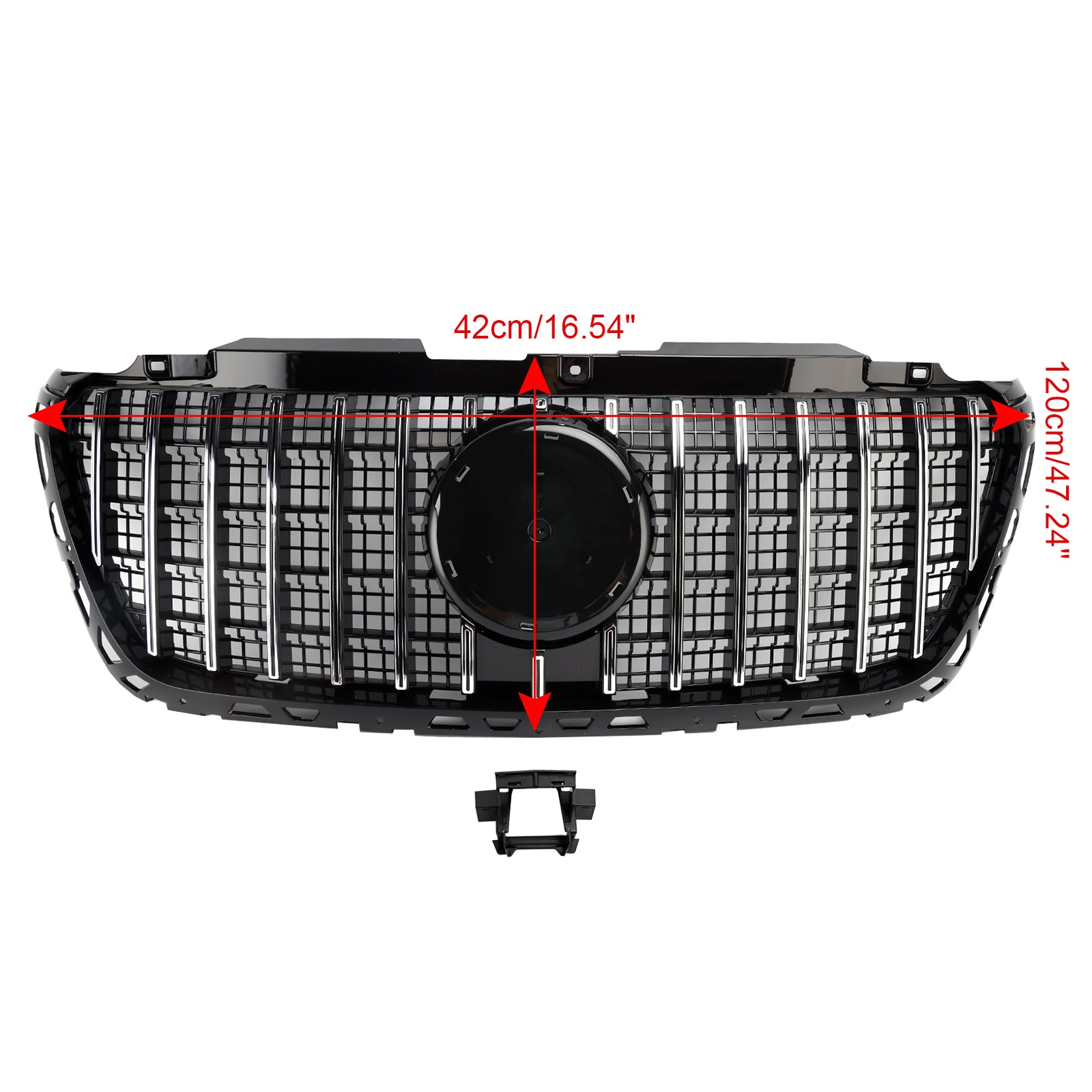 Grille de calandre de pare-chocs avant de style Mercedes Sprinter W907 W910 GT 2019