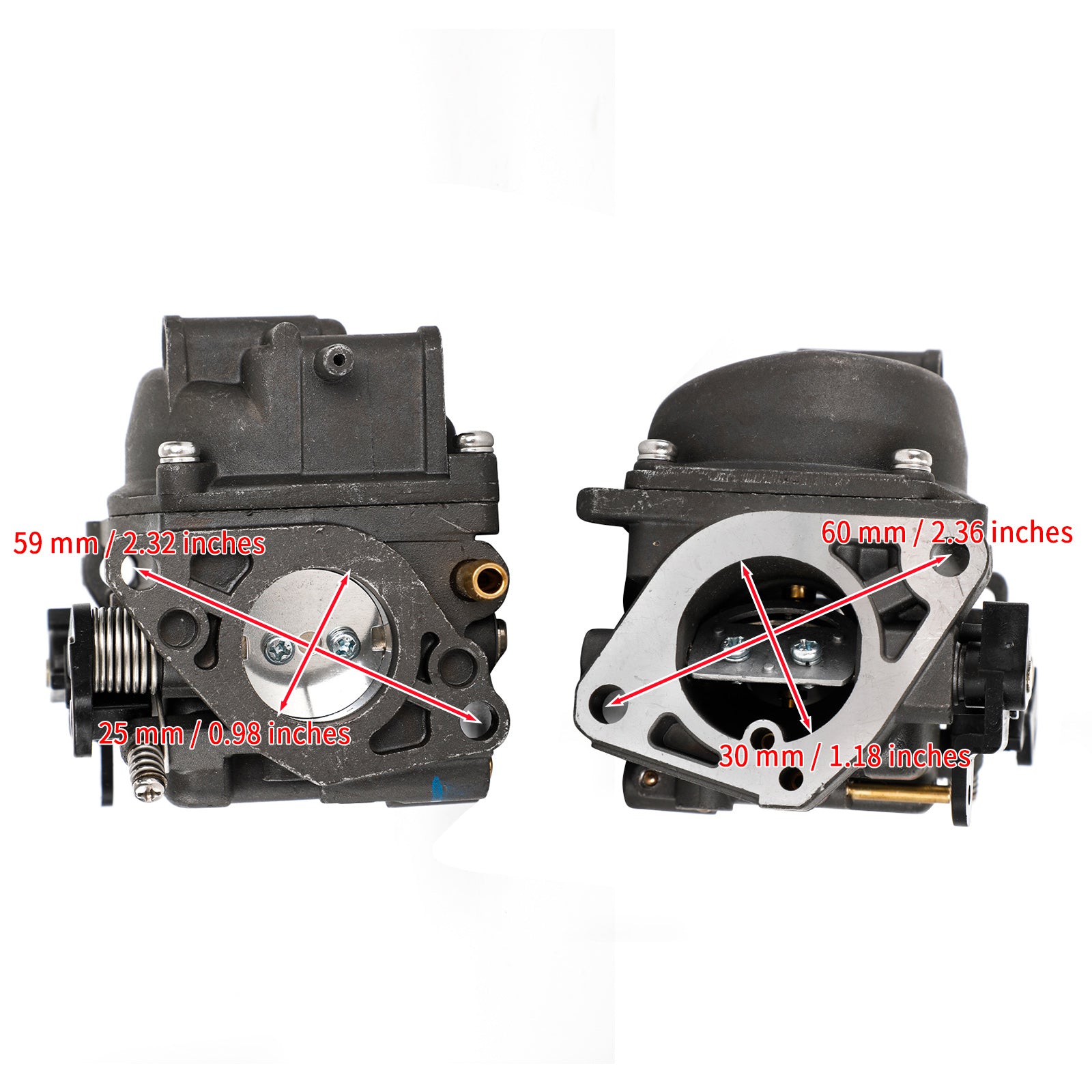 Carburateur hors-bord adapté pour 16100‑ZV4‑D22 BF15A1 BF15A2 BF15AH BF15AK