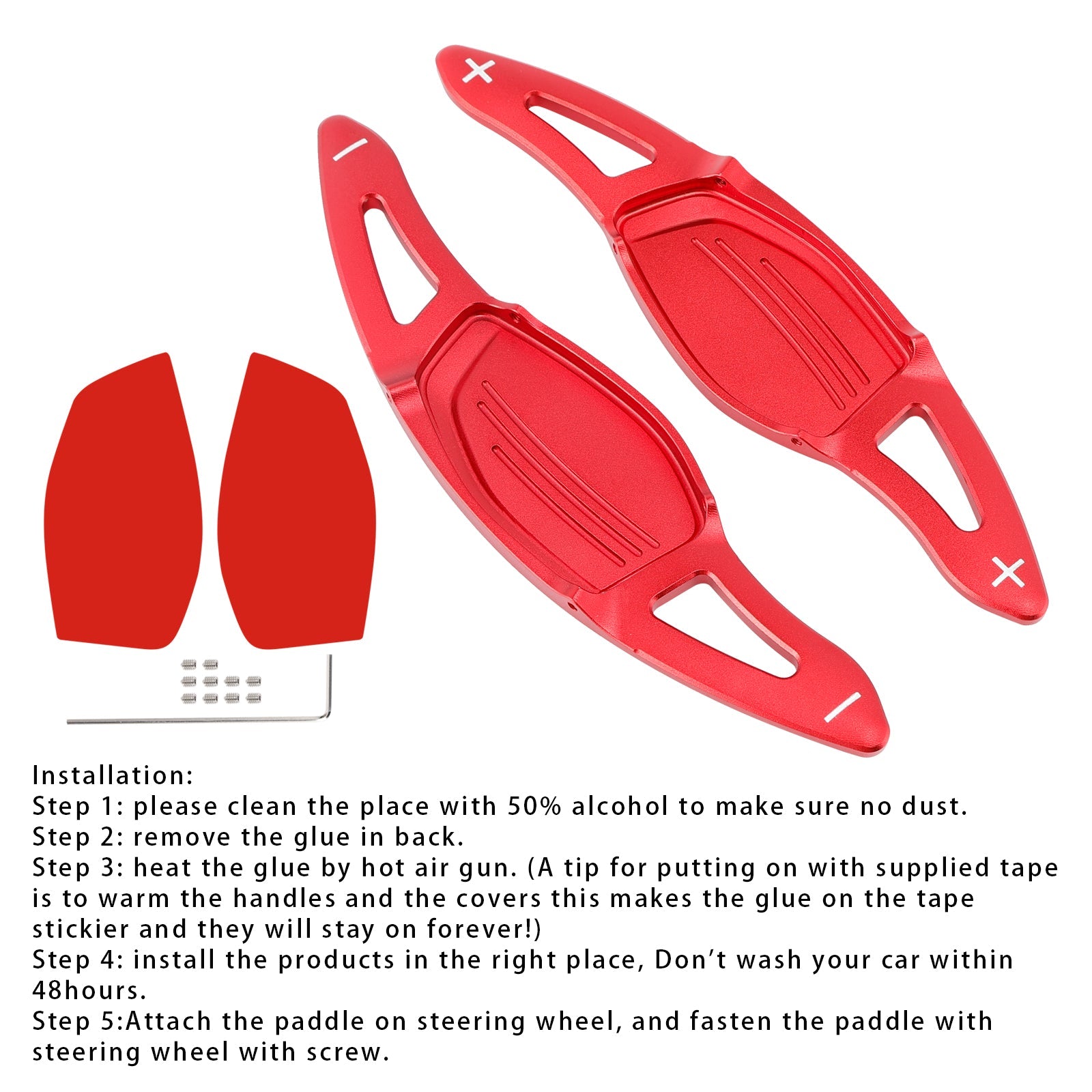 Razširitev volanskega obroča za spreminjanje hitrosti za Audi RS5 RS3 TT RS aluminij