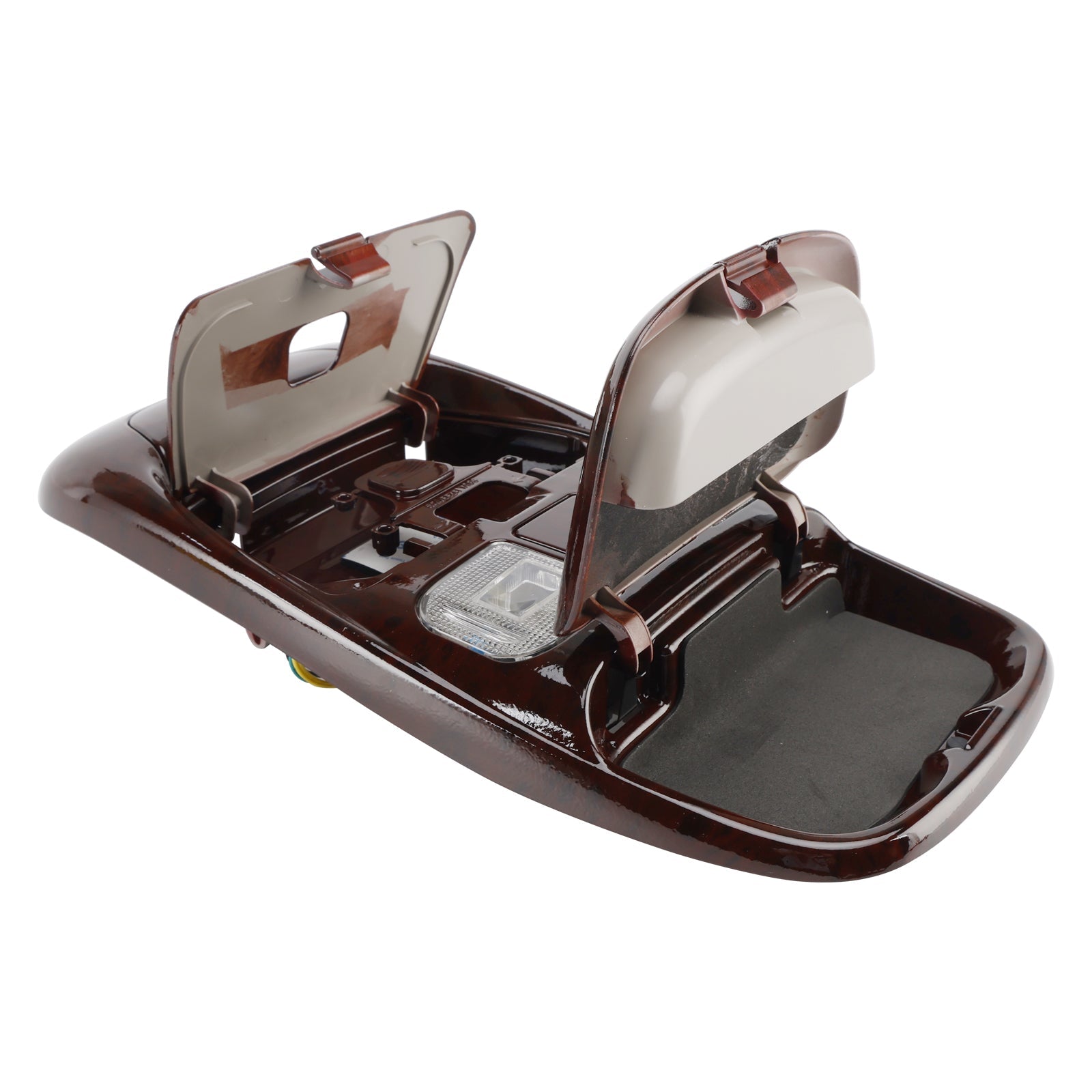 Voorpavilionconsole met LED-vissenhout voor Dodge Ram 1500 2500 3500 98-02