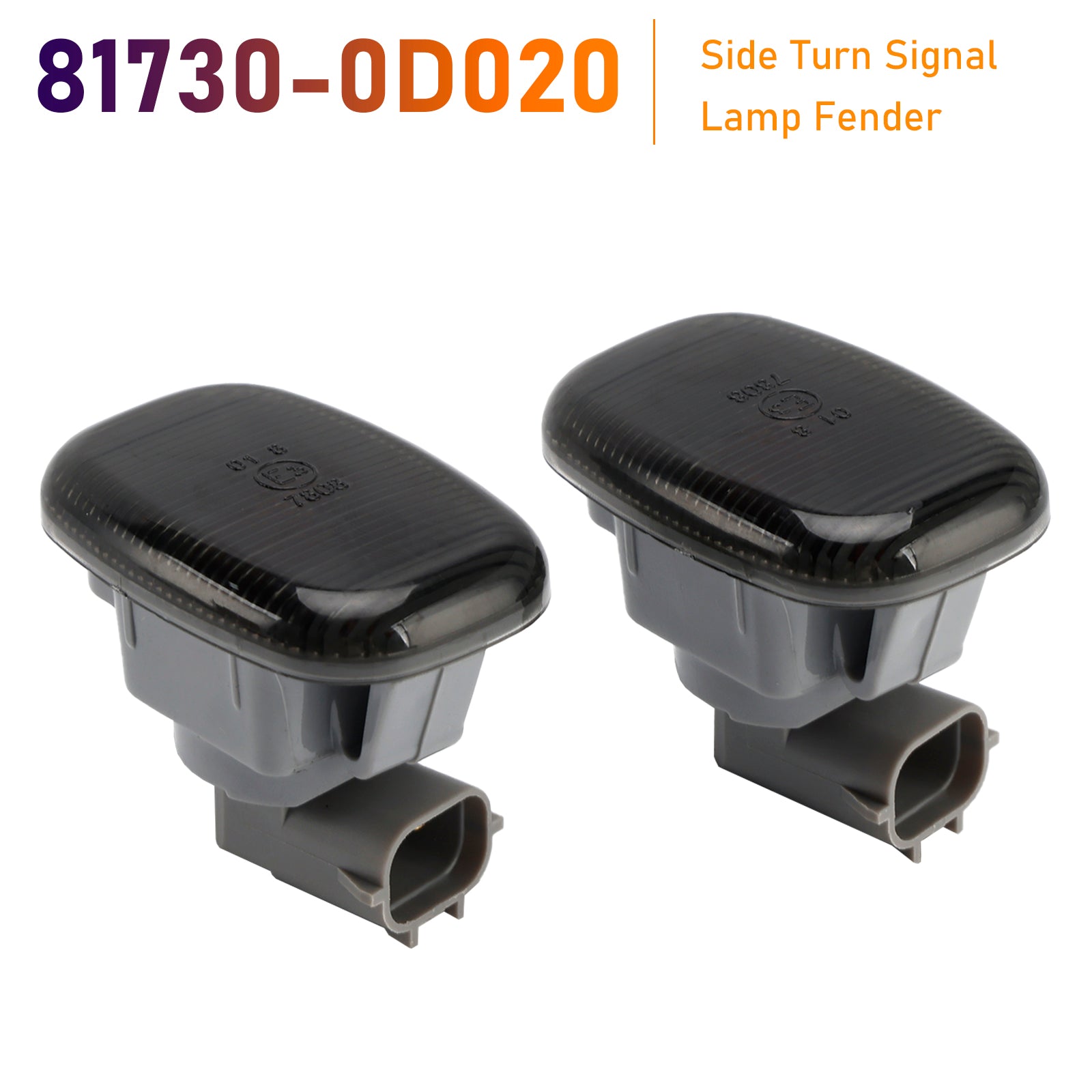 Luz de señal de giro lateral del guardabarros para Toyota Corolla Camry MR2 81730-0D020