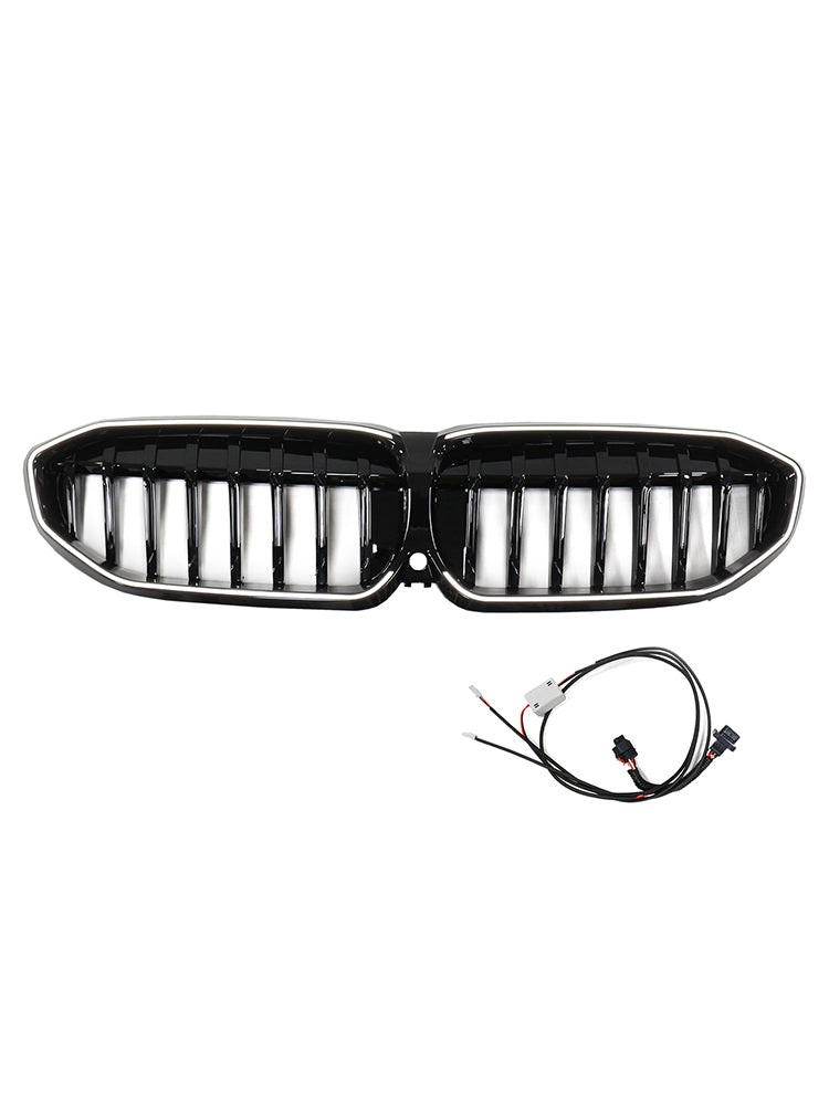 Grille de calandre noire brillante pour BMW Série 3 G20 2019-2022 51138072085