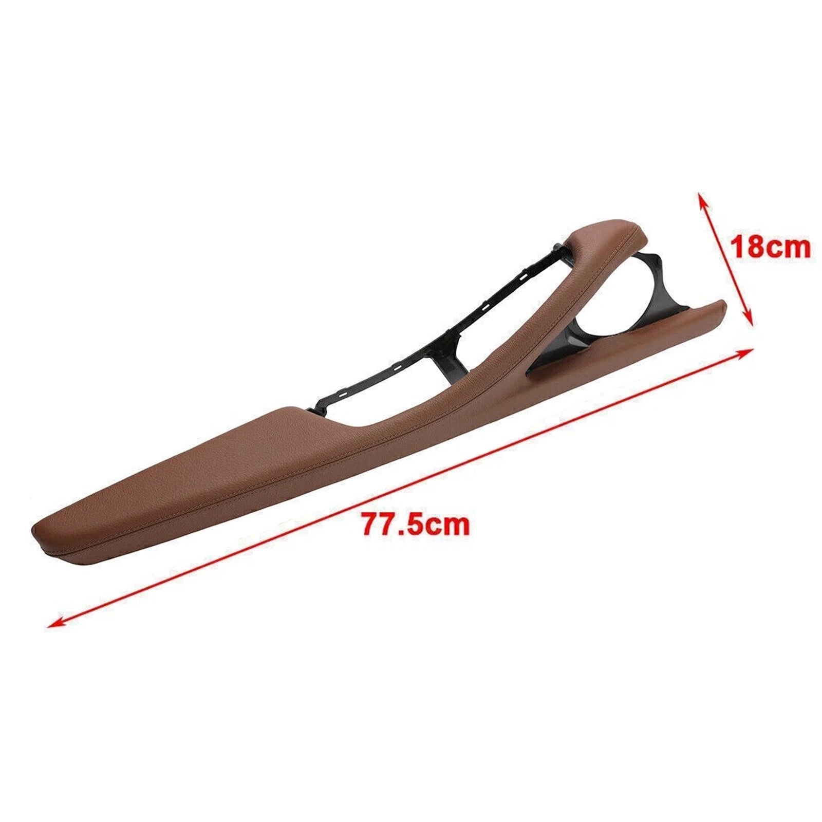 2010–2016 BMW 5 F11 F10 F18 1x 1x Ročaj notranje vrat Rdeča rjava rdeča vrata