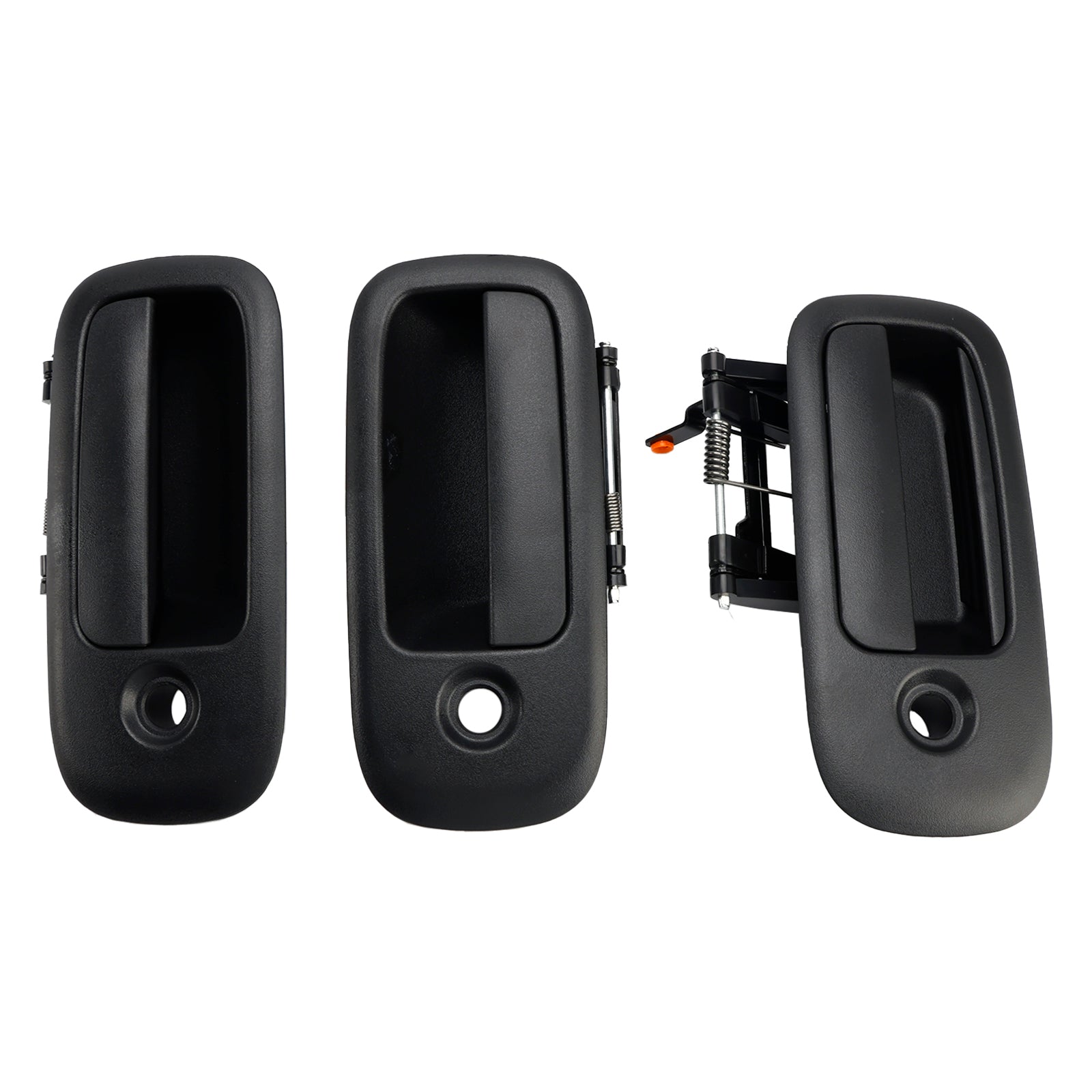 Set di 3 maniglie per porte anteriori esterne per Chevrolet Express 1500 2500 1996-2009