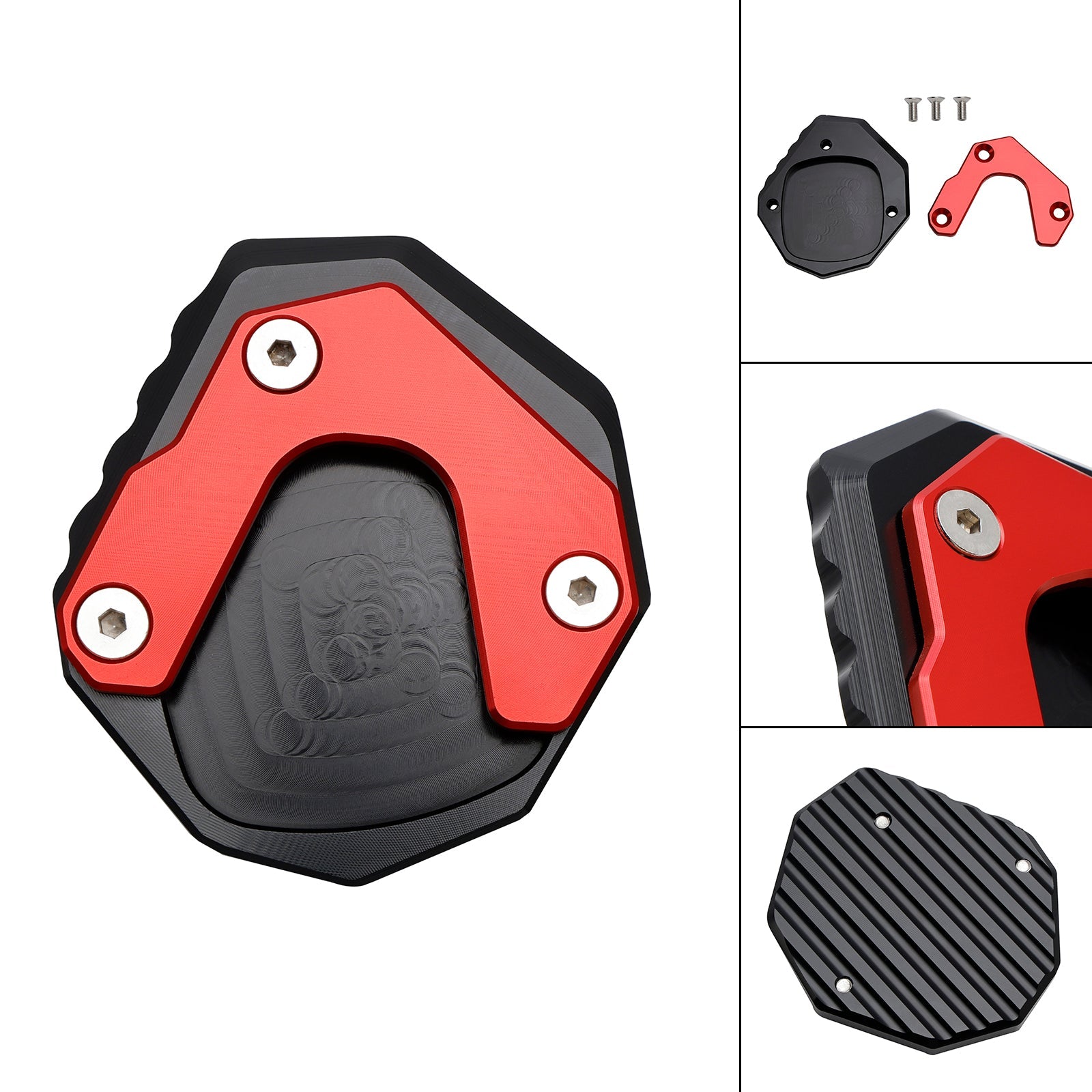 Plaque d'agrandissement de béquille 2023-2024 adaptée à Honda XL 750 Transalp CB750 Hornet