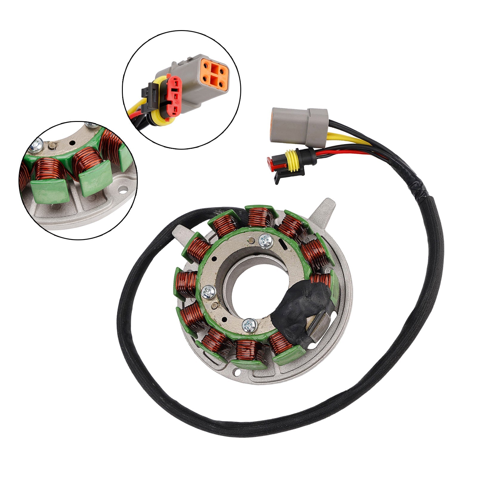 Tuljava statorja alternatorja za motorne sani Ski-Doo Bombardier Skandic SWT 550F (2004-2008) : 420889368, 420889369, 420889366