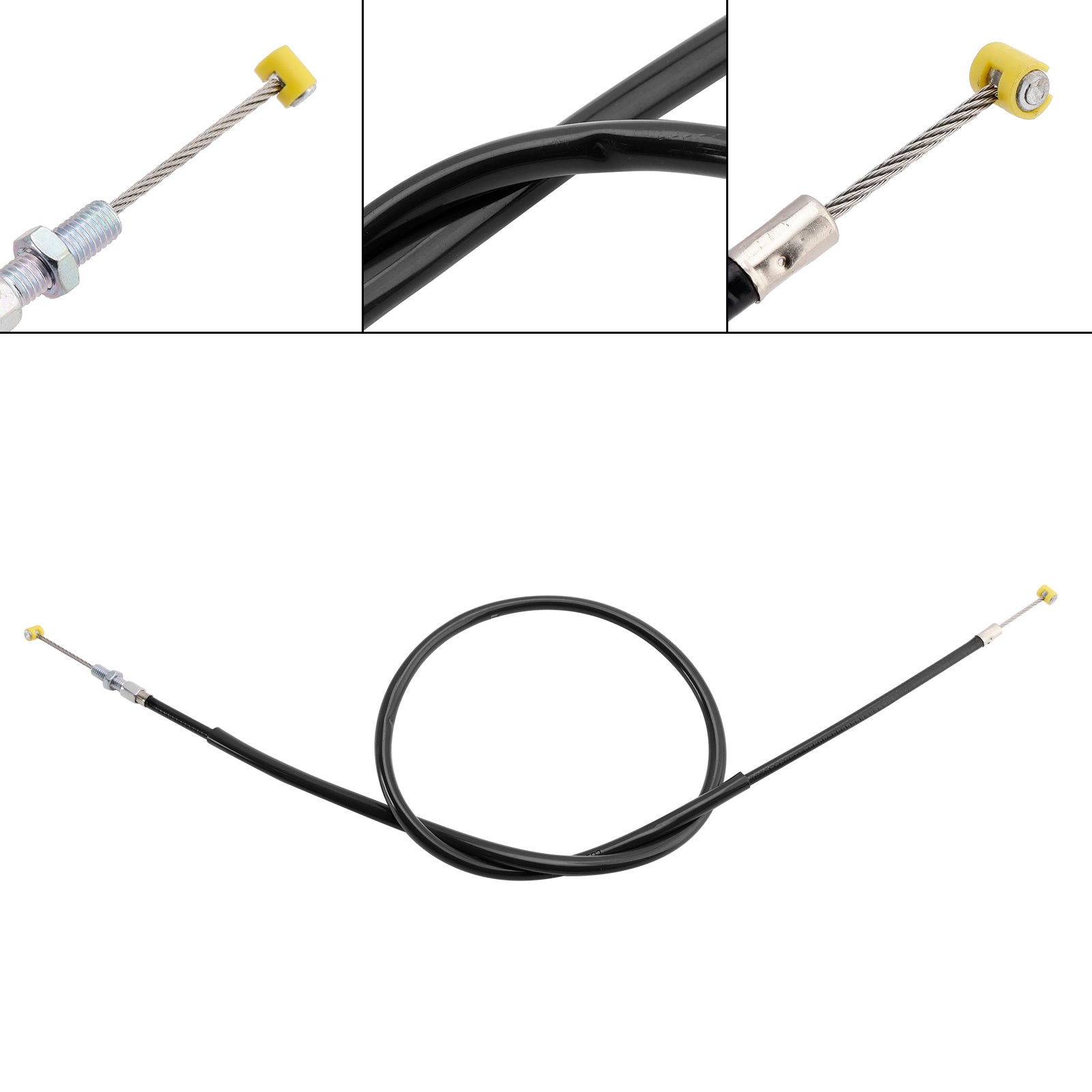Črni rezervni kabel za motocikle Suzuki GSXR1000 2009-2016