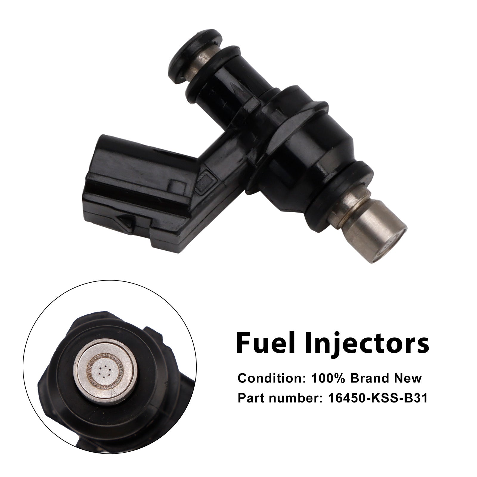 Injecteurs de carburant pour Honda WAVE 110 I 2010, référence 16450-KSS-B31