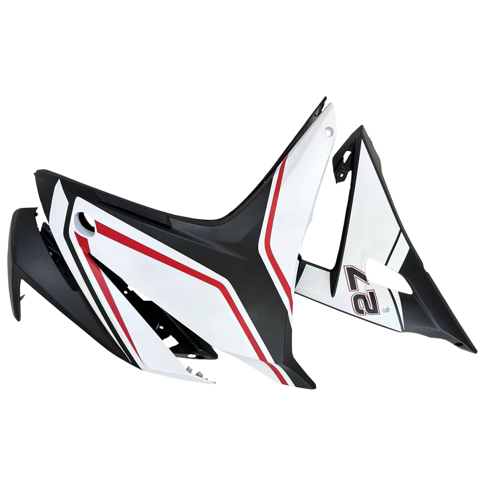 Kit de carénage par injection, carrosserie en plastique ABS pour Honda CBR500R 2016-2018