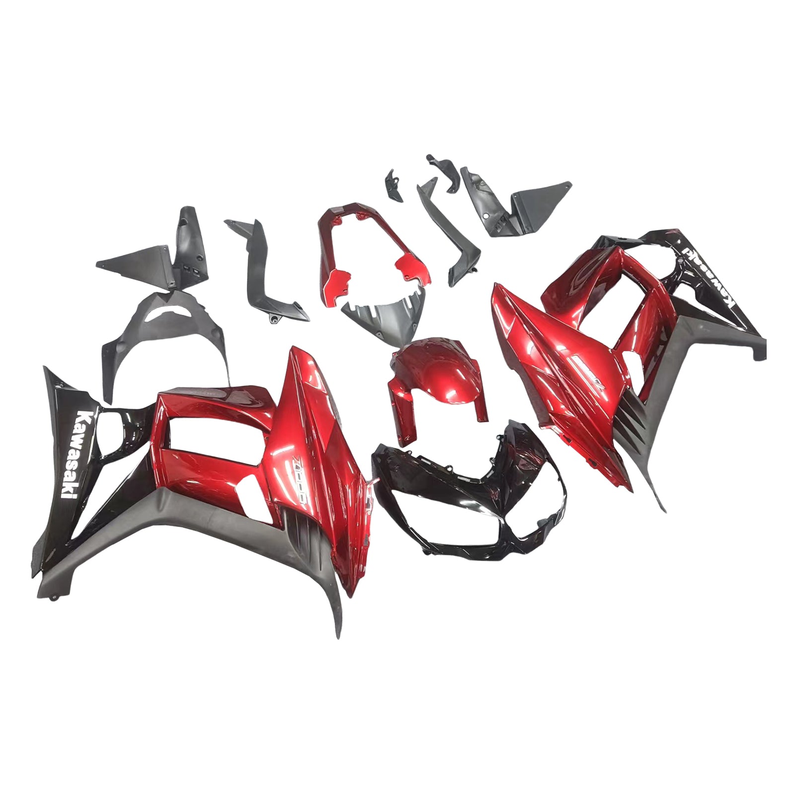 Vbrizgavanje kompleta za karoserijo plastični abs, ki je primeren za Kawasaki Z1000SX 2010-2015