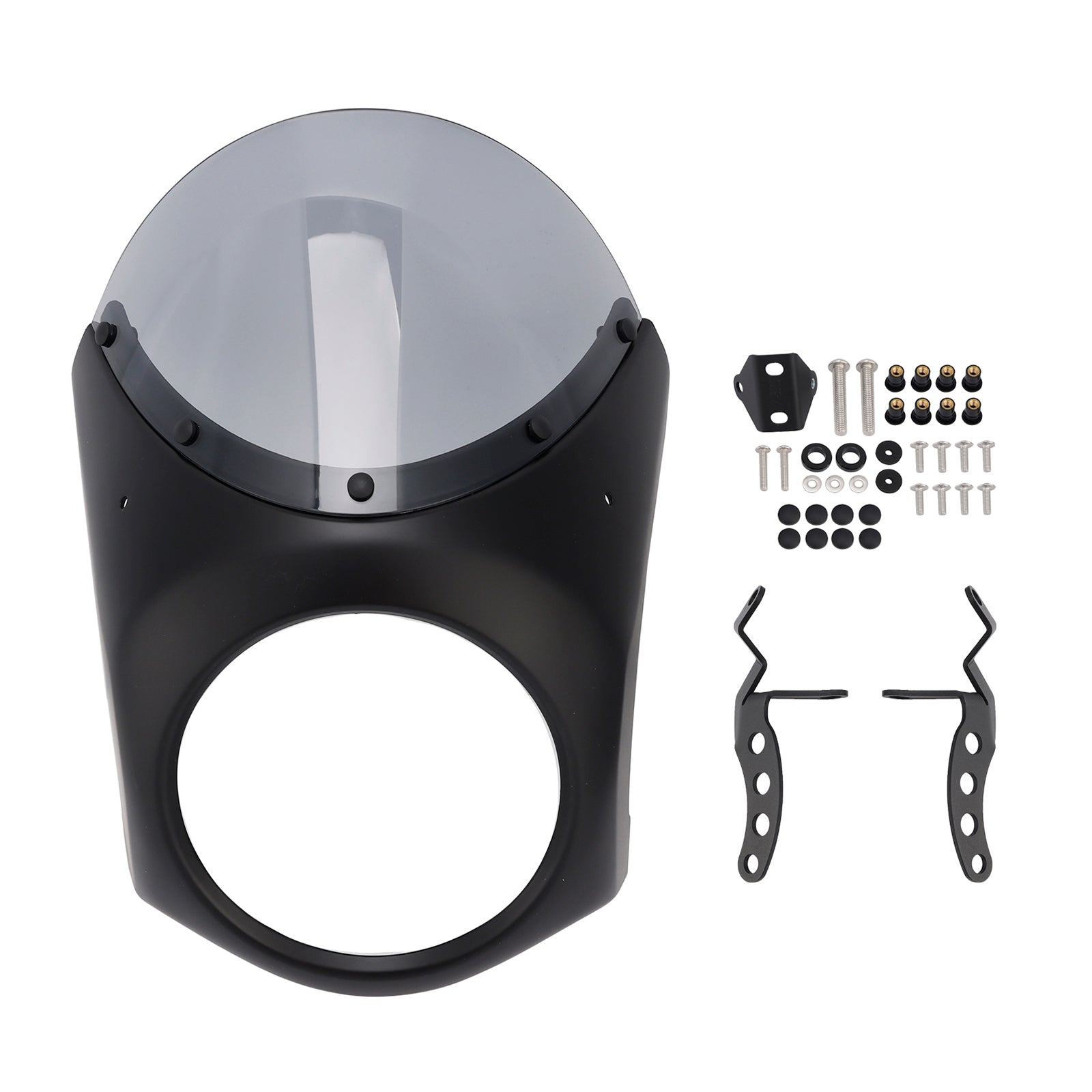 Fiera del parabrezza del faro per eliminatori Kawasaki 500 2024-2025