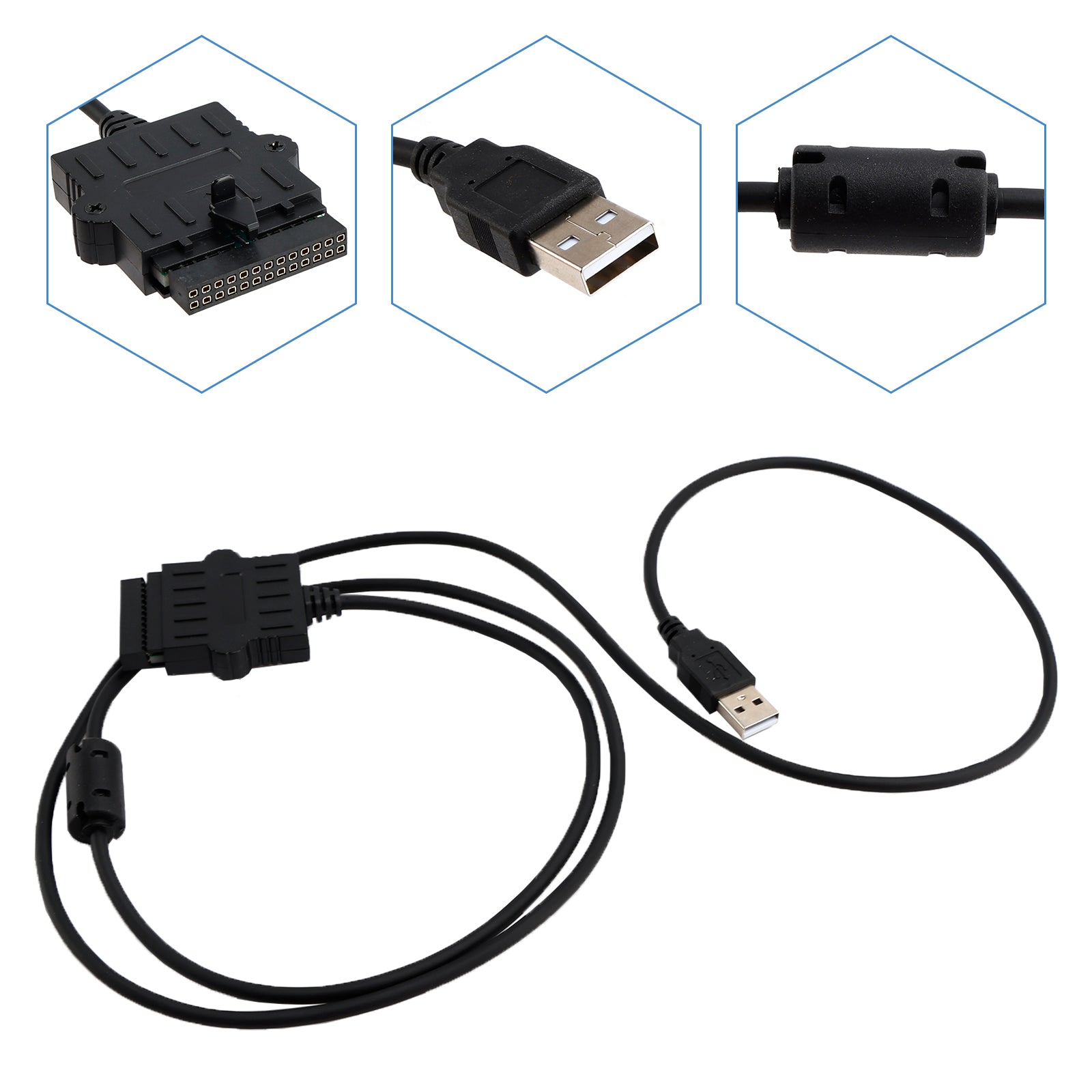 Câble de programmation USB PMKN4010-USB pour XPR4300 4350 4380 4500 4550 4580 5350