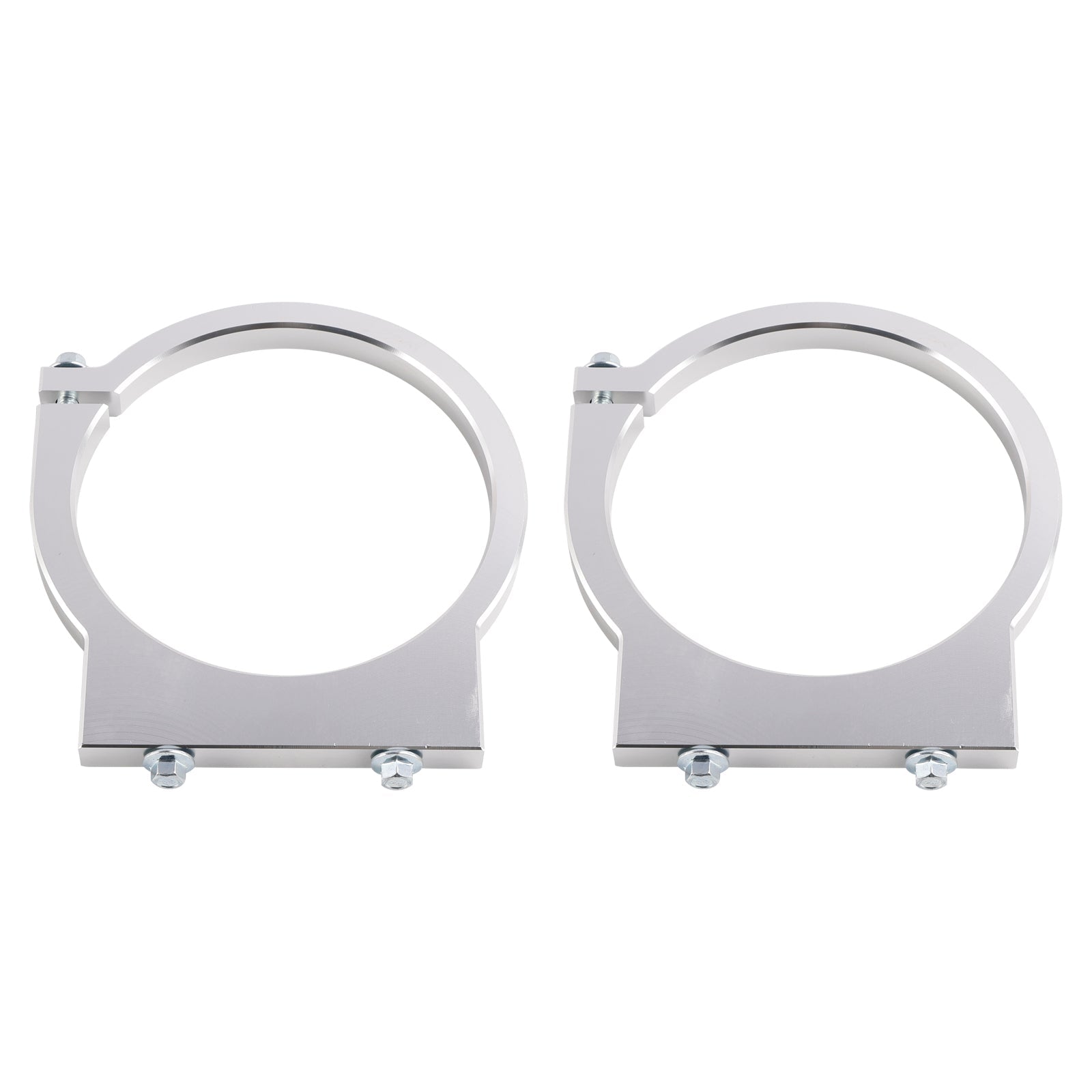 Set van 2 houders voor 2 lb lachgasfles (flesdiameter : 4-3/8 in)