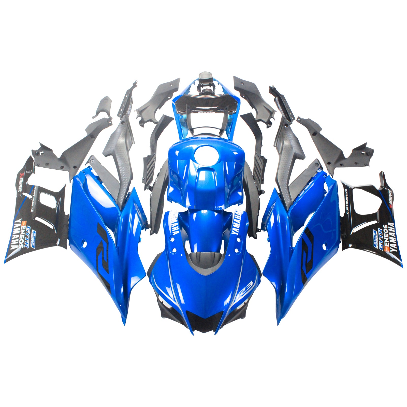 ABS Plastic Kairing Kit voor Yamaha YZF R3 R25 2022-2024