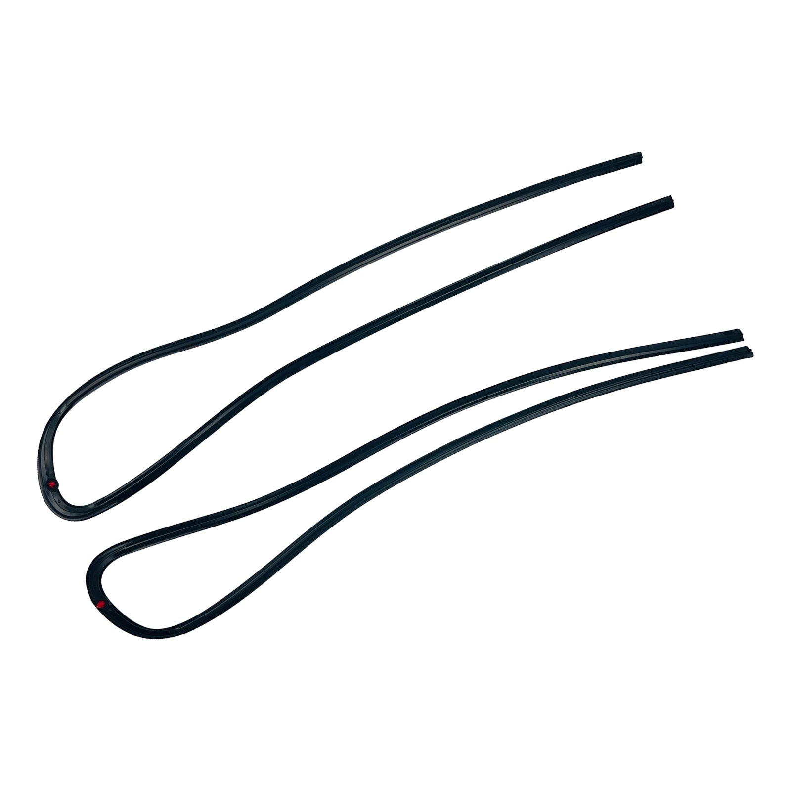 1988-1991 HONDA CR-X CRX EF8 Tuulilasin lasilista (2 kpl) Oikea ja Vasen 73810-SH2-003 73860SH2003