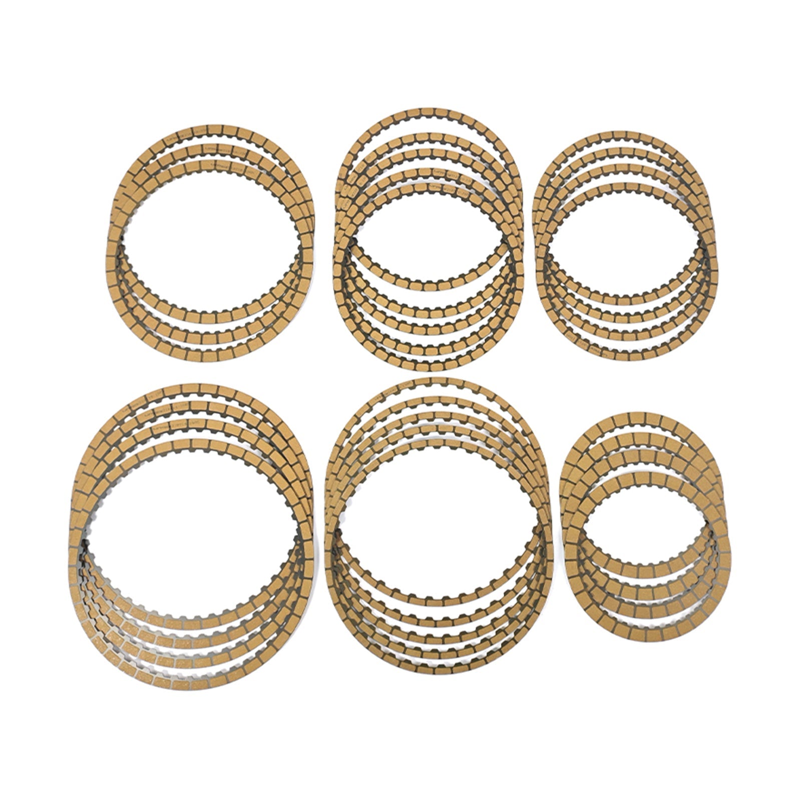 Kit di piastre di attrito per la revisione della trasmissione e la ricostruzione della frizione per Toyota Avalon (V6) dal 2016 (UA80E/F)