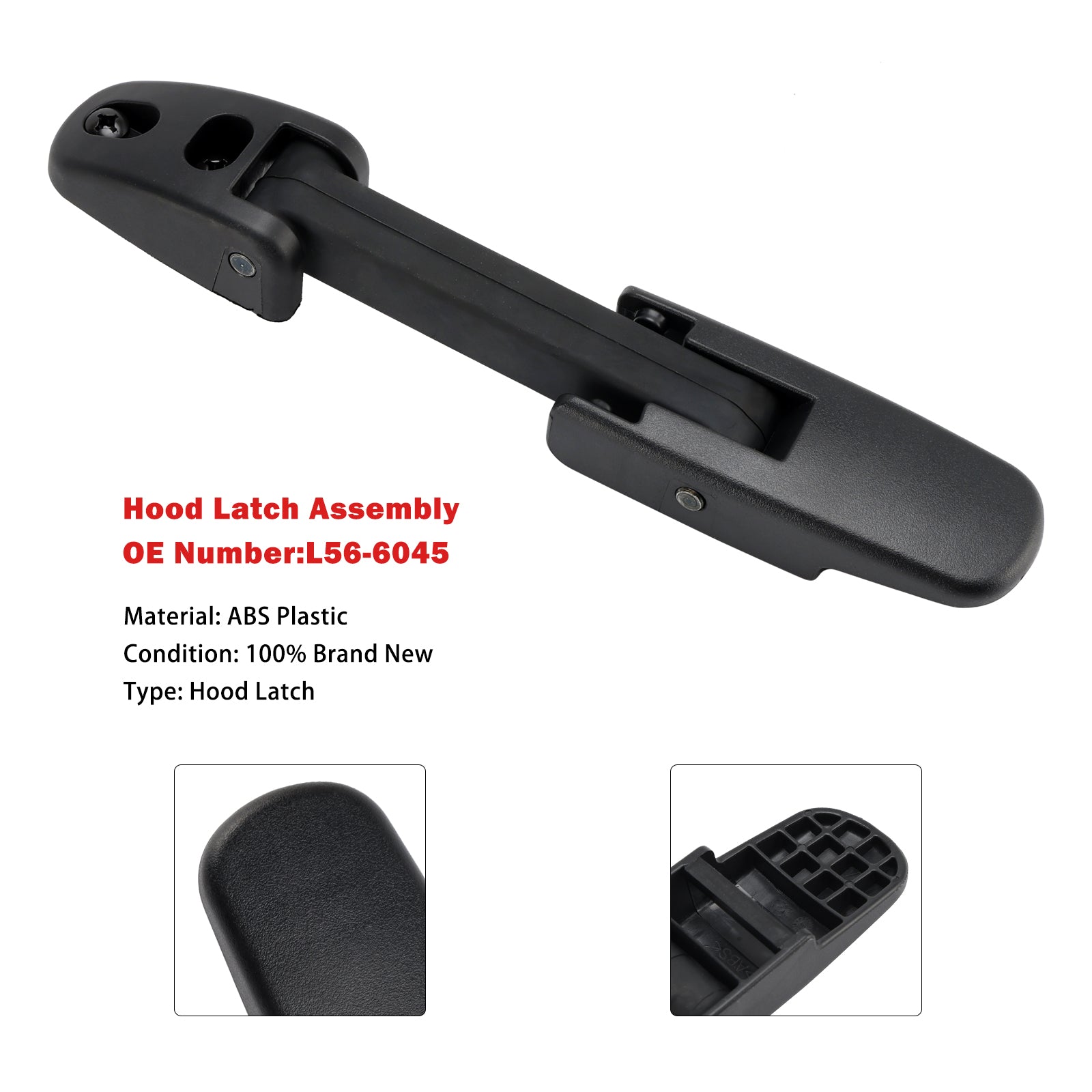 Ensemble de loquet de capot Peterbilt 587 Paccar L56-6045