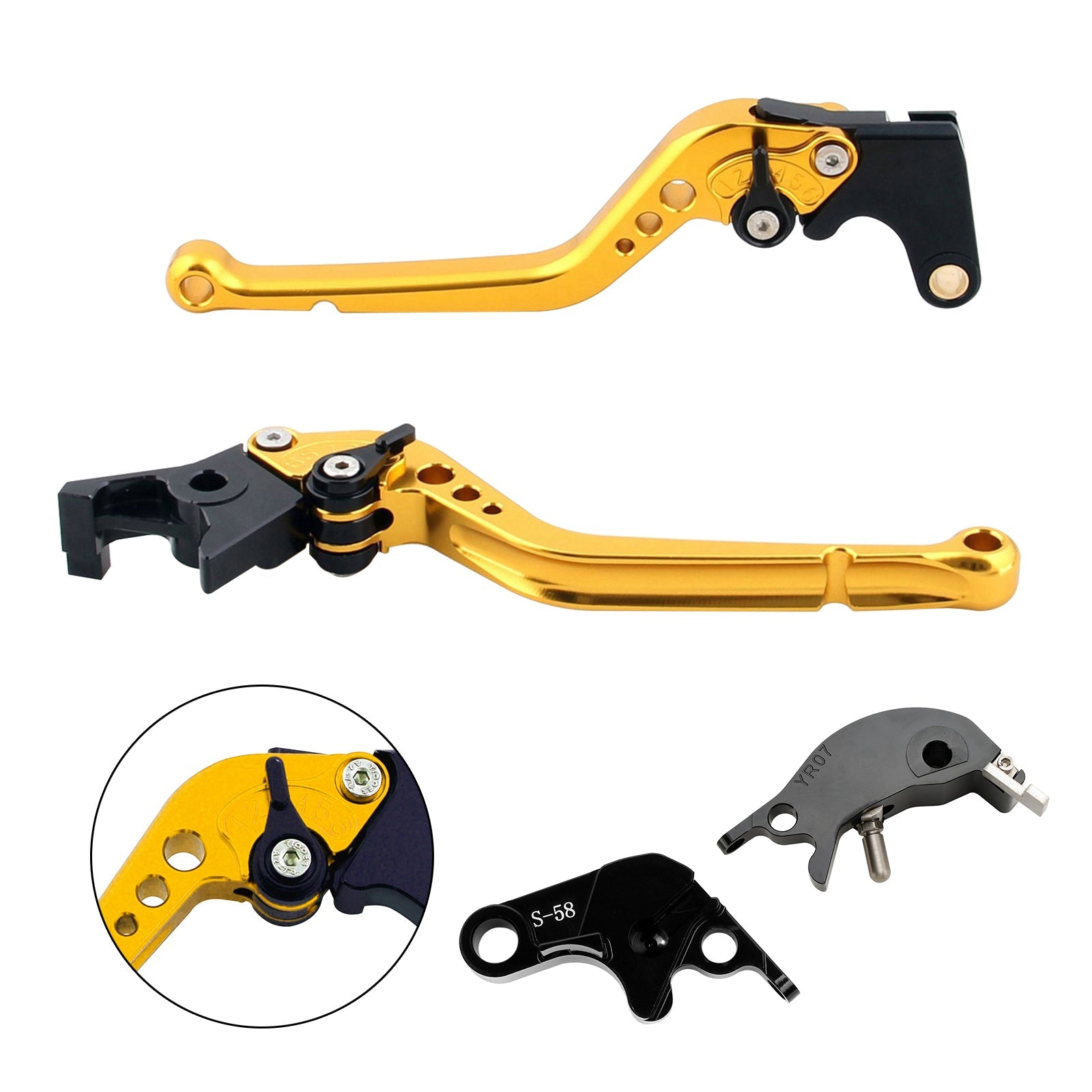 Lange remkoppelingshendel voor YAMAHA YZF R7 MT-10/SP FZ-10/SP 2022-23