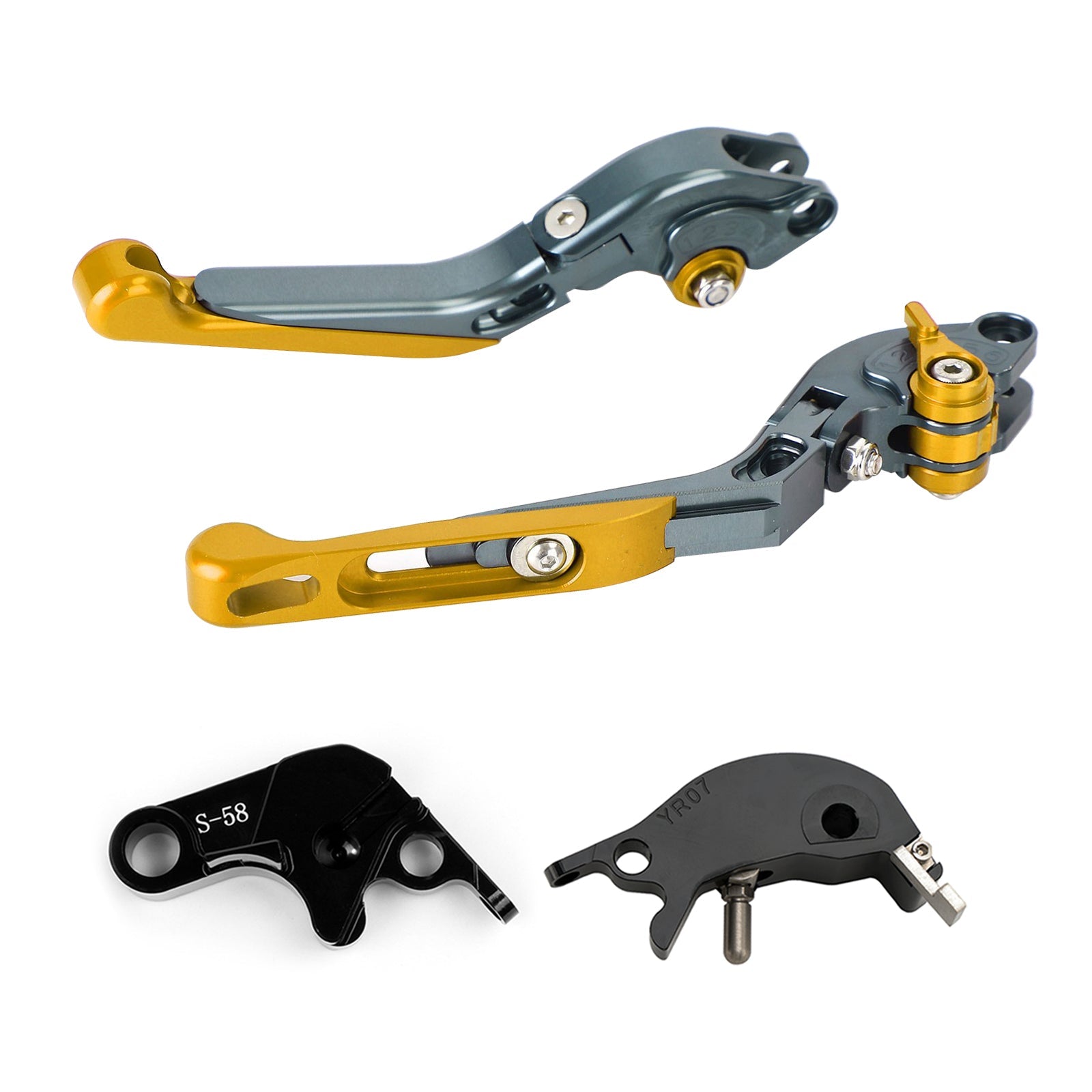 Leva freno frizione regolabile per Yamaha YZF R7 MT-10/SP FZ-10/SP 2022-2023