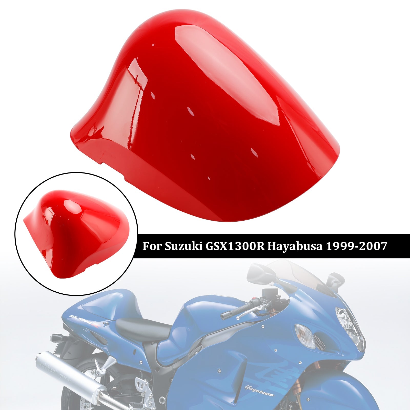Cubierta del soporte del asiento trasero para Suzuki GSX1300R GSX-R1300 Hayabusa 1999-2007