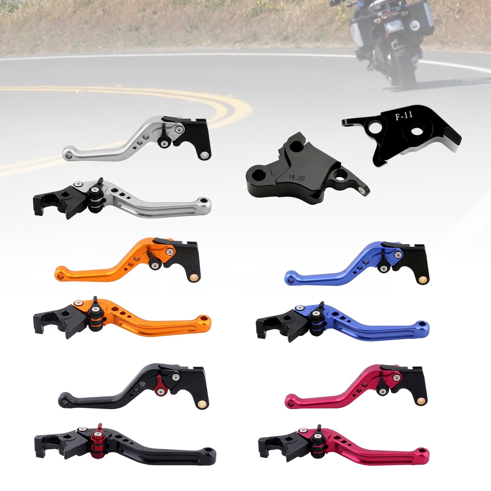 Levier de frein et d'embrayage court pour CFMOTO 700CL-X Sport 2021-2022