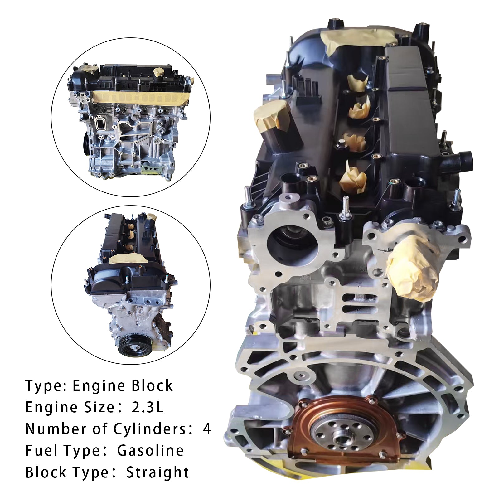 Nuevo bloque motor largo para Ford Mustang 2.3L Ecoboost 2018