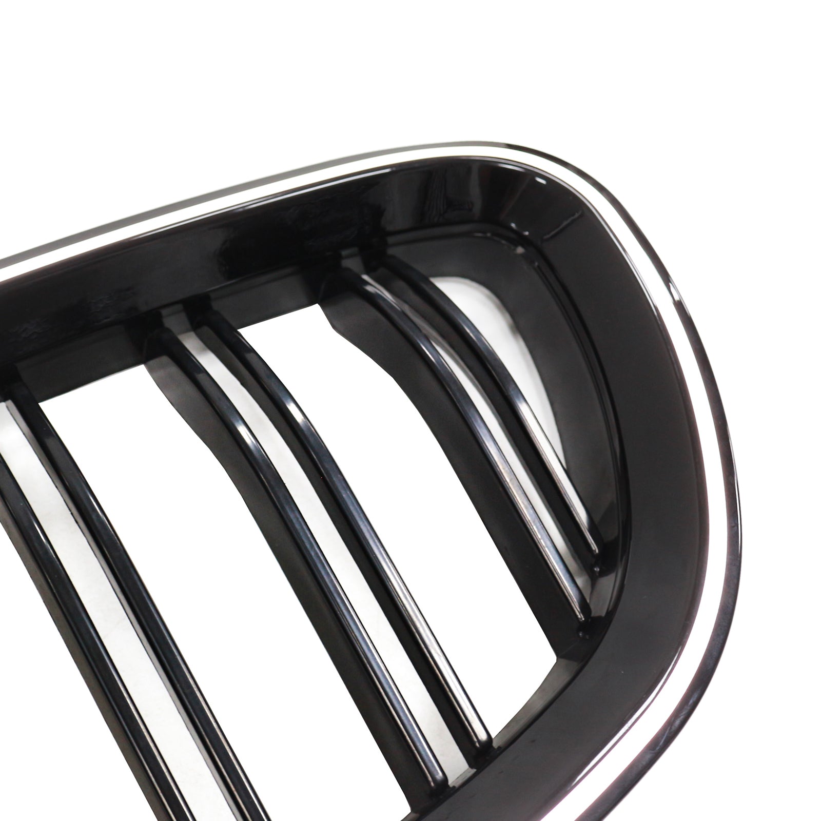 01.2009-10.2016 BMW Série 5 F10 M5 Grille de pare-chocs en forme de rein Noir brillant 51137203649 51137203203