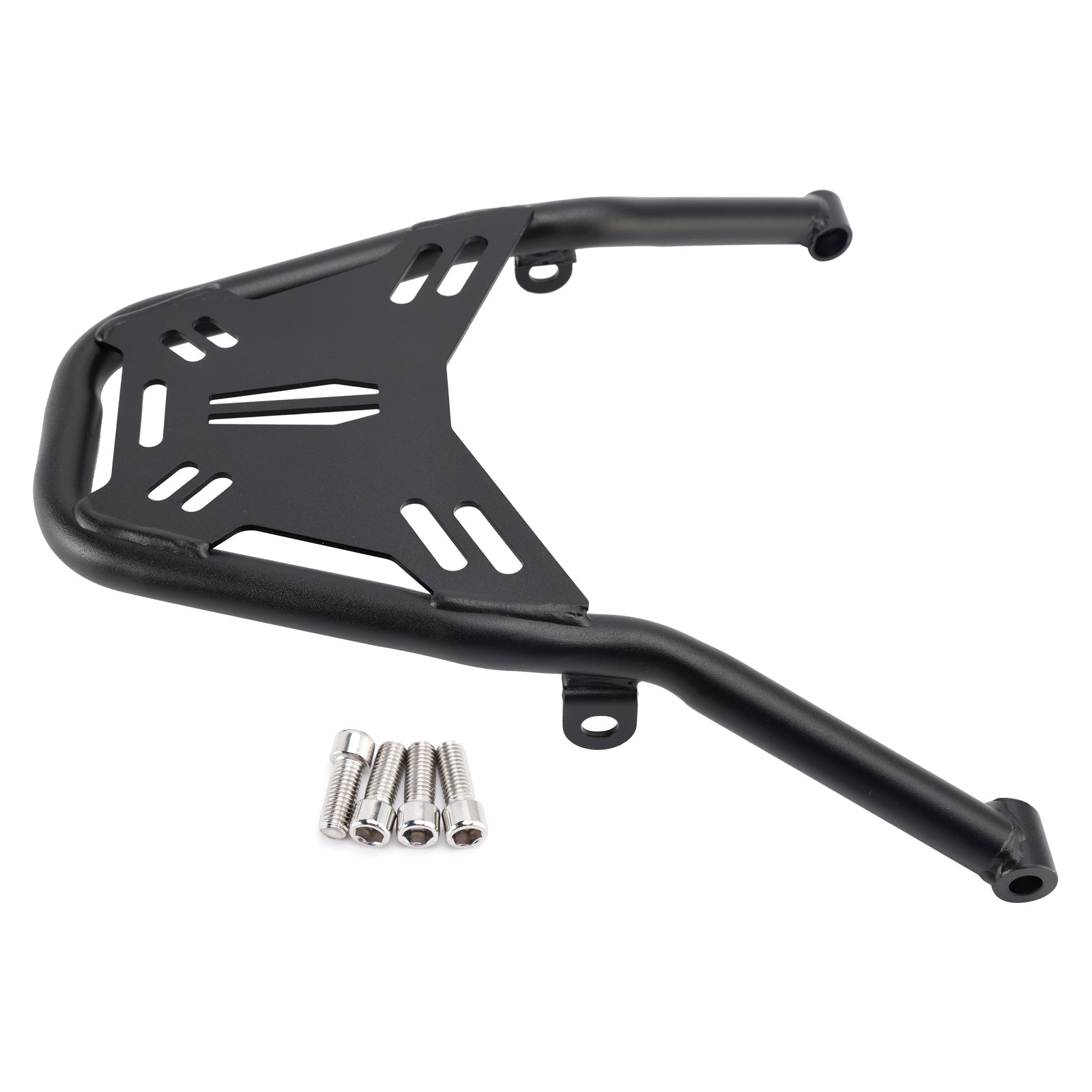Porte-bagages arrière tubulaire noir pour Honda ADV 350 (2022-2025).
