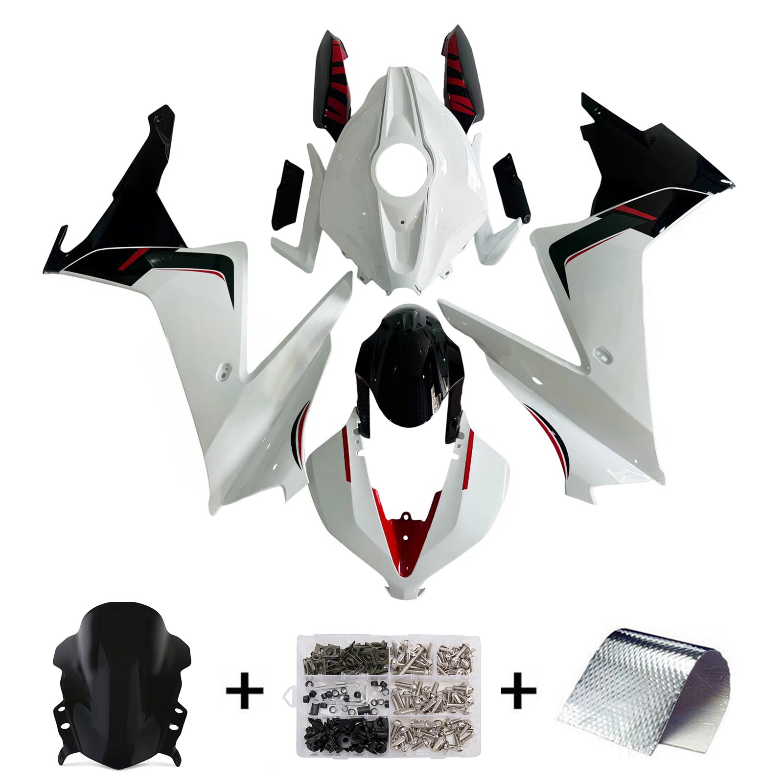 Kit de carénage injecté en plastique ABS pour Triumph Daytona 660 2024-2025