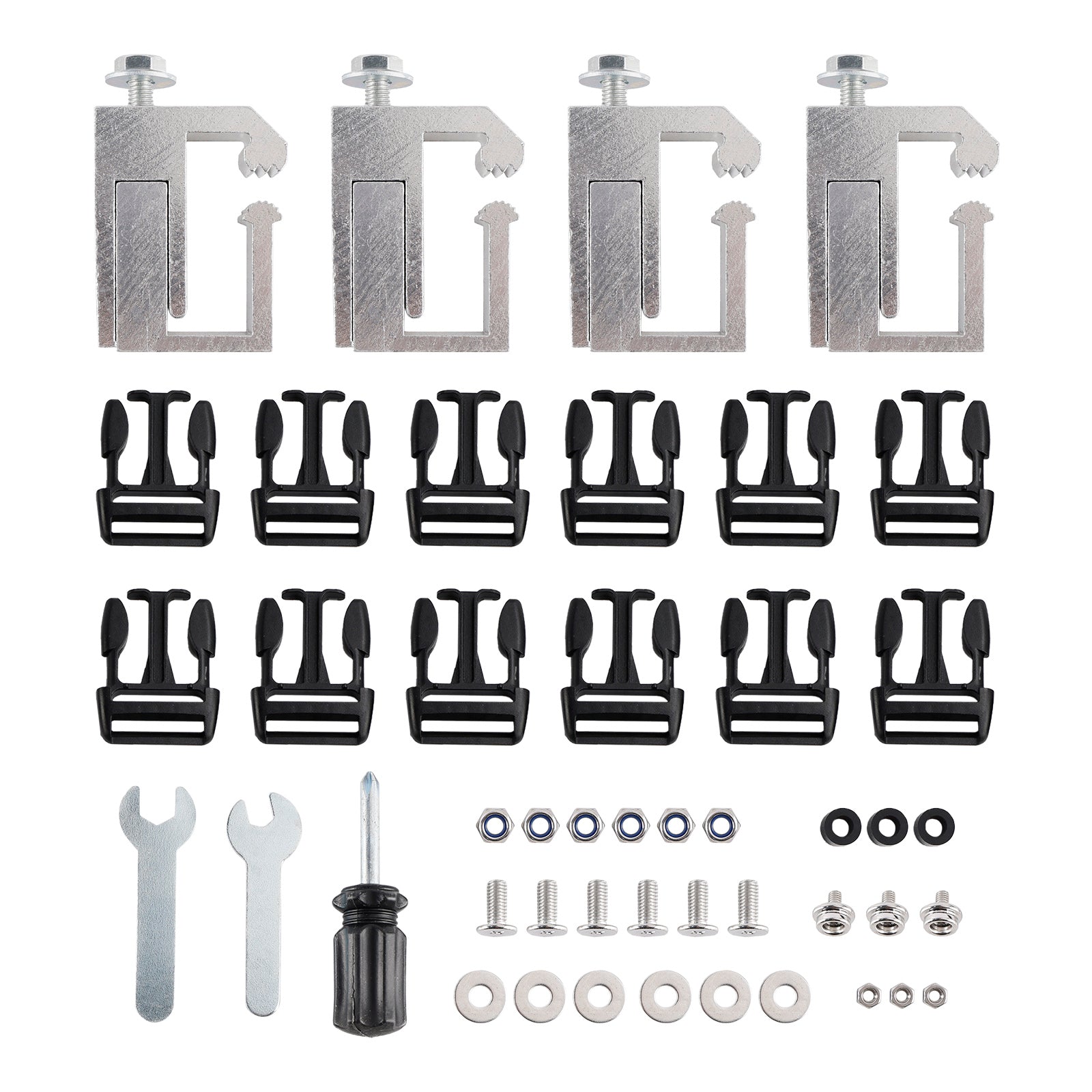 Tetto di camion flessibile da 5 pollici per Toyota Tacoma 4 porte 2016-2023