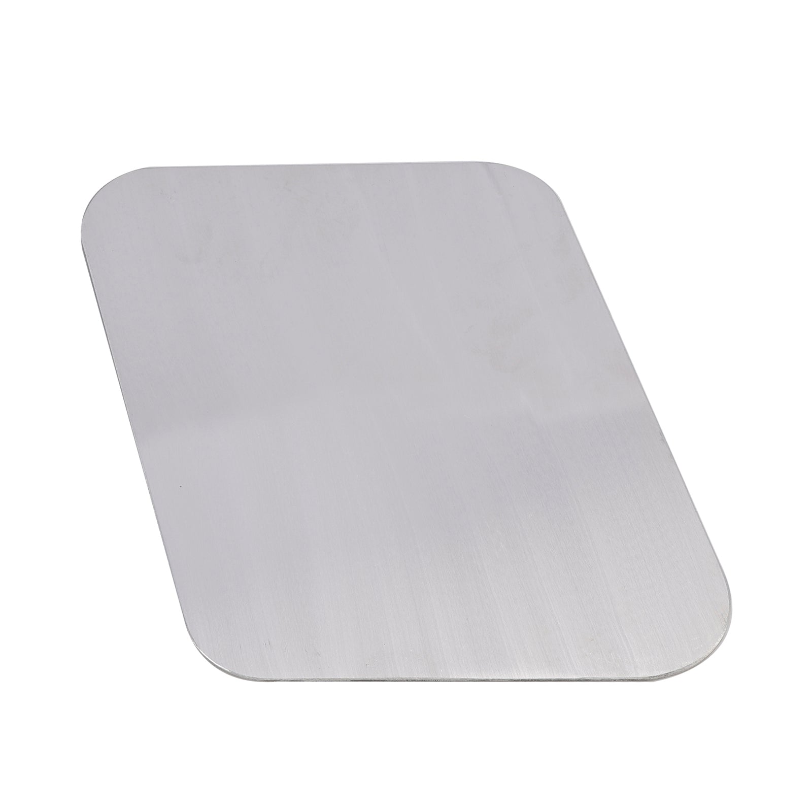 Plaque d'immatriculation vierge en alliage d'aluminium parallélogramme à monter soi-même, ajustement universel pour moto