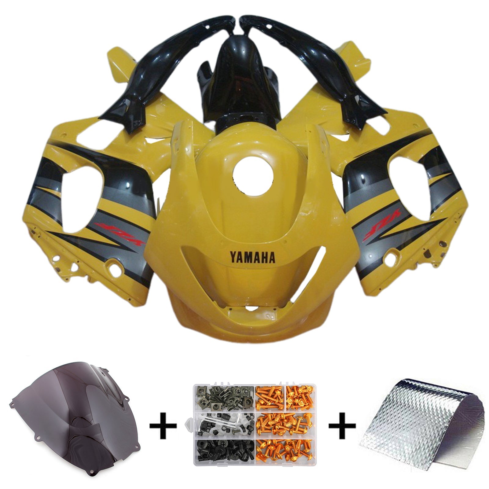 1996-2007 Yamaha YZF 600R Thundercat injectiekuipset ABS kunststof carrosserie