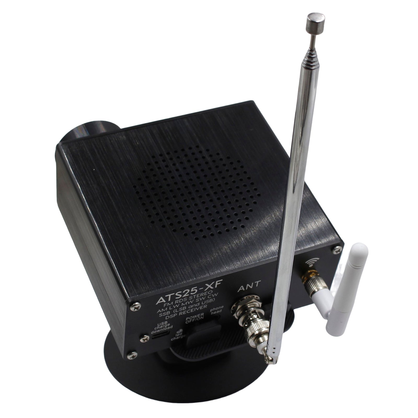 Visokozmogljiv ATS25-XF 4,20 GHz polnopasovni prenosni radijski sprejemnik s 4,20 GHz DSP